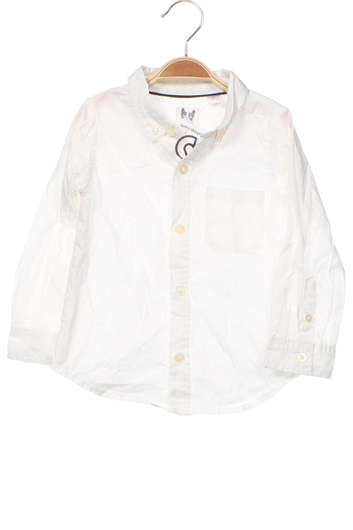 Детска риза Tex, Размер 9-12m/ 74-80 см, Цвят Бял, Цена 27,05 лв.