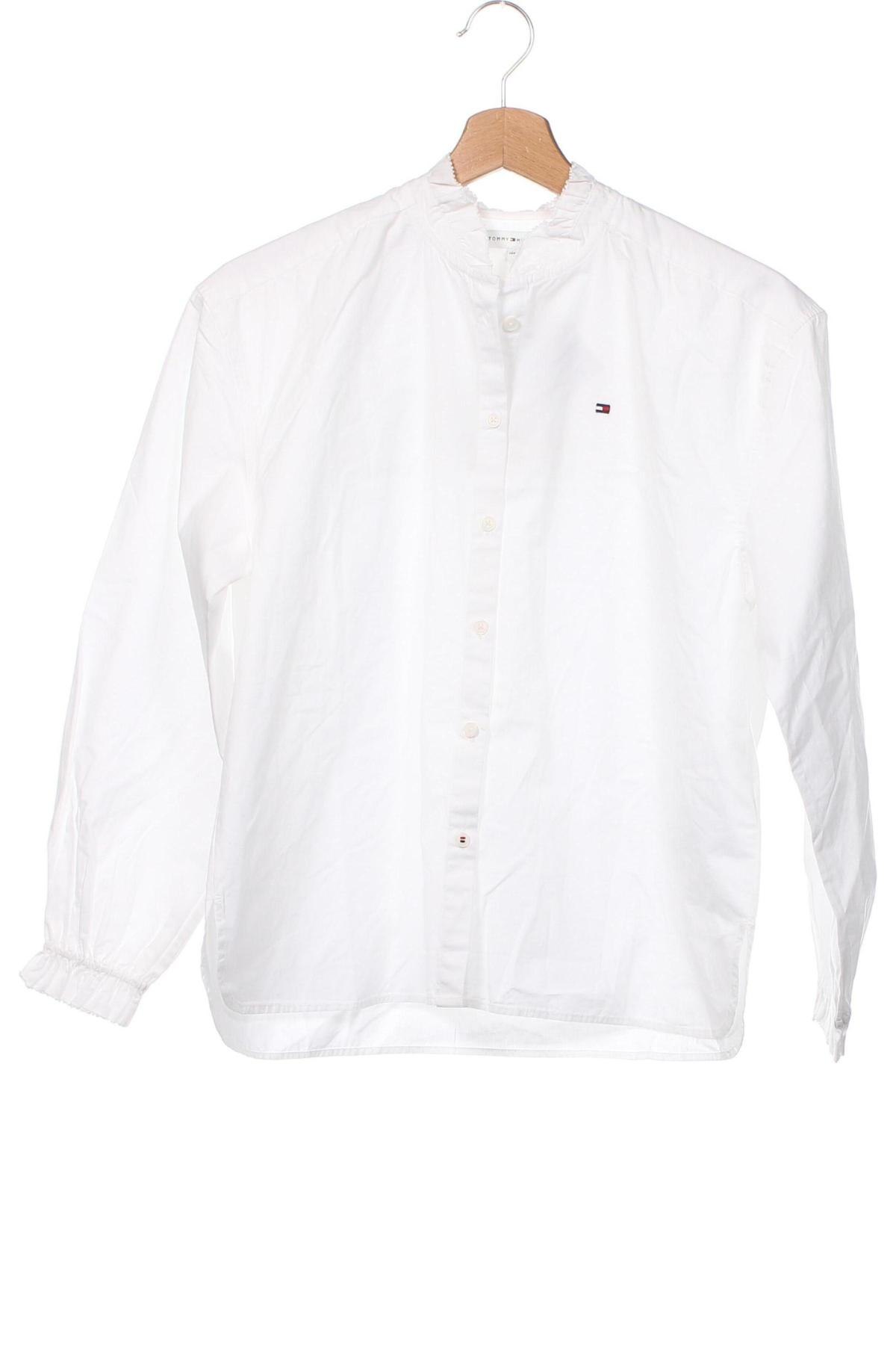 Детска риза Tommy Hilfiger, Размер 13-14y/ 164-168 см, Цвят Бял, Цена 58,30 лв.