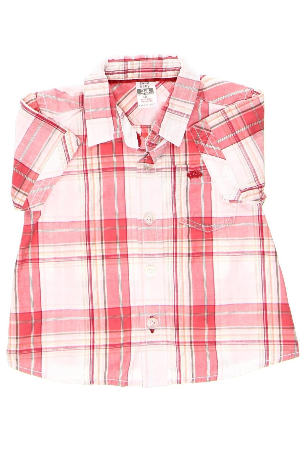 Детска риза Zara, Размер 3-6m/ 62-68 см, Цвят Многоцветен, Цена 9,60 лв.