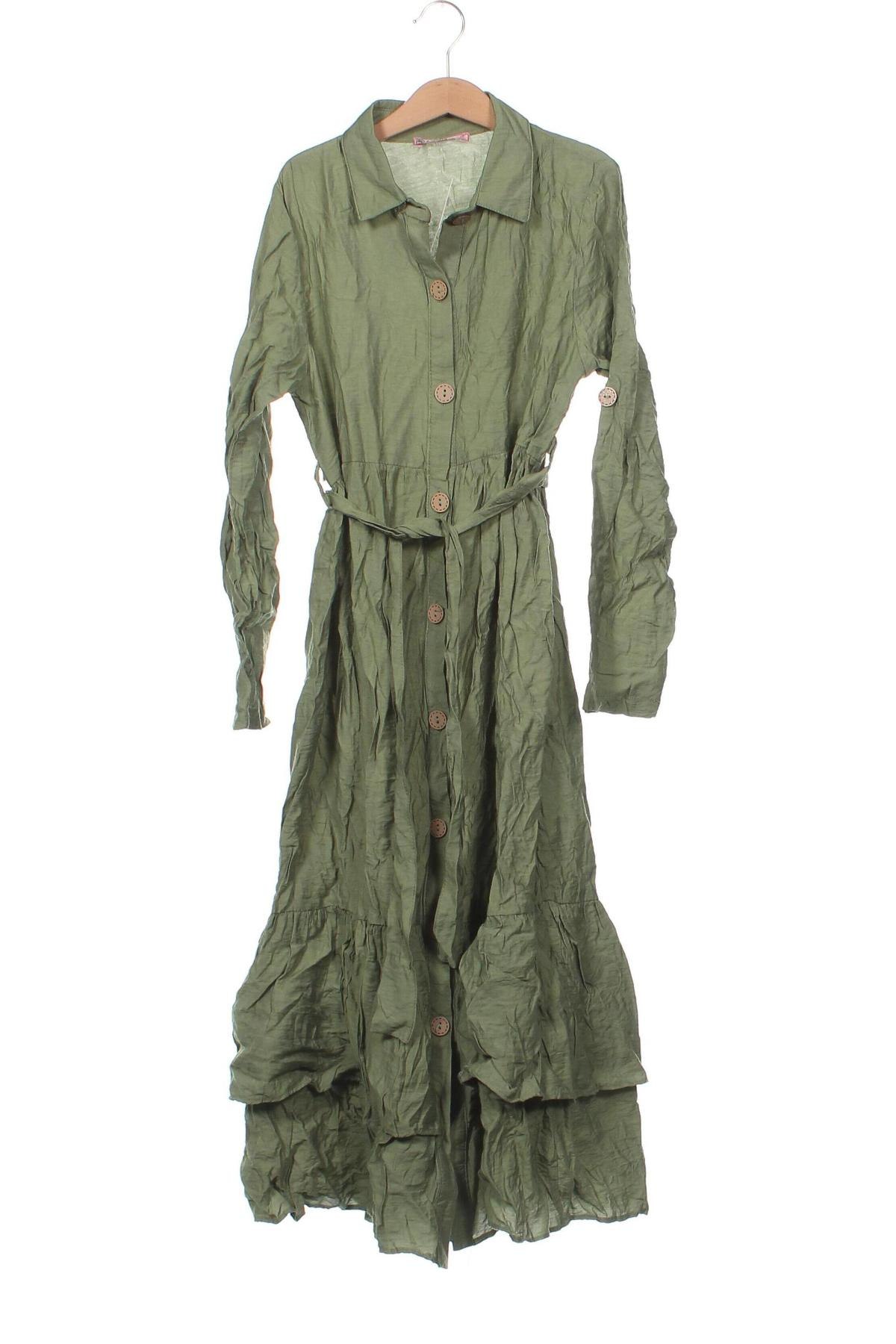 Παιδικό φόρεμα, Μέγεθος 12-13y/ 158-164 εκ., Χρώμα Πράσινο, Τιμή 19,79 €
