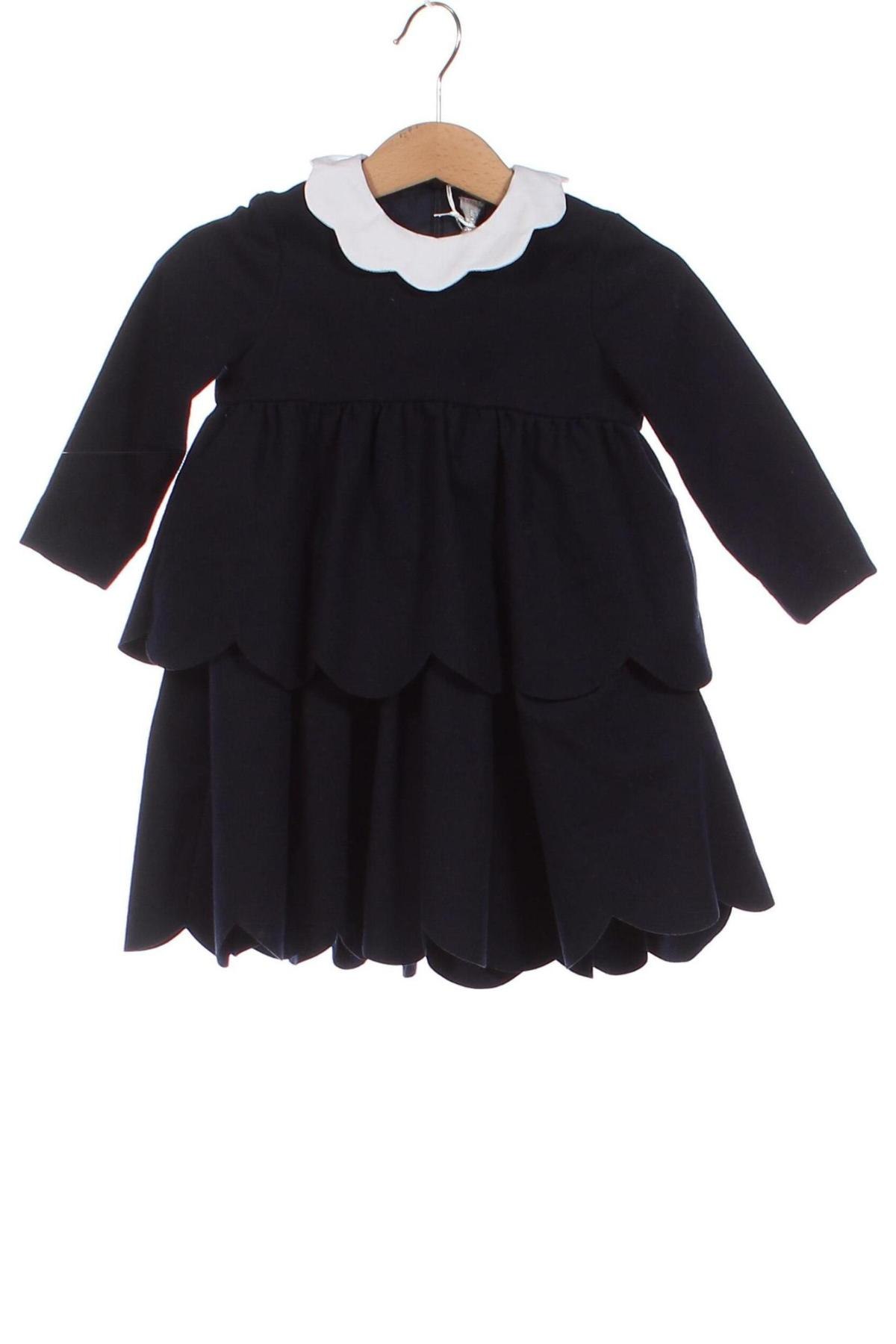 Детска рокля IL Gufo, Размер 12-18m/ 80-86 см, Цвят Син, Цена 98,77 лв.