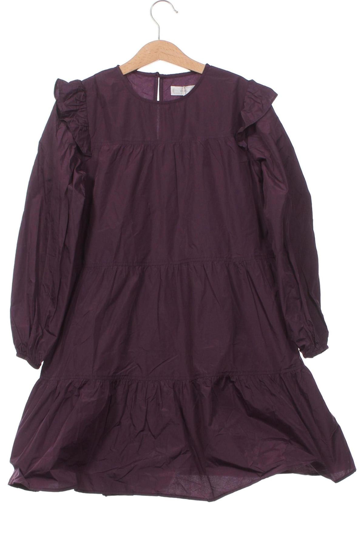 Dziecięca sukienka Mango, Rozmiar 9-10y/ 140-146 cm, Kolor Fioletowy, Cena 210,57 zł