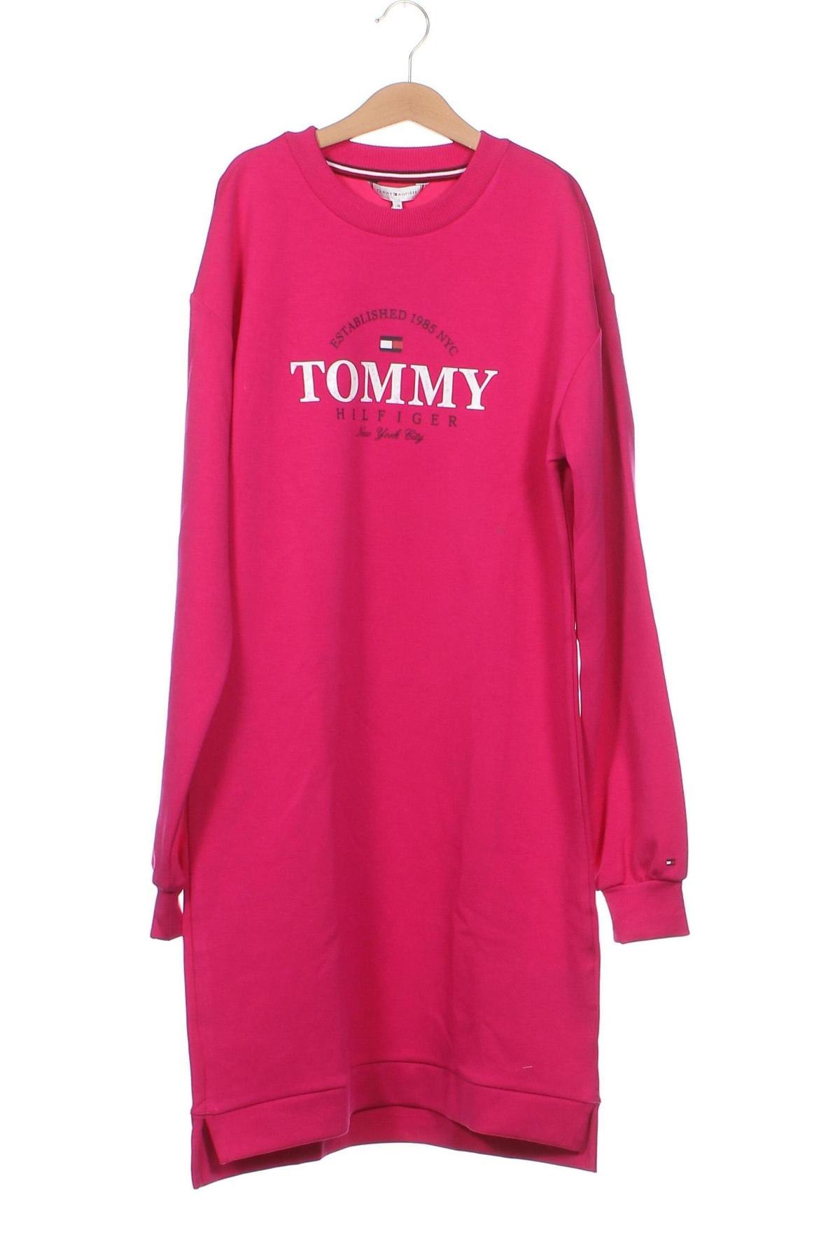 Kinderkleid Tommy Hilfiger, Größe 15-18y/ 170-176 cm, Farbe Rosa, Preis 36,08 €