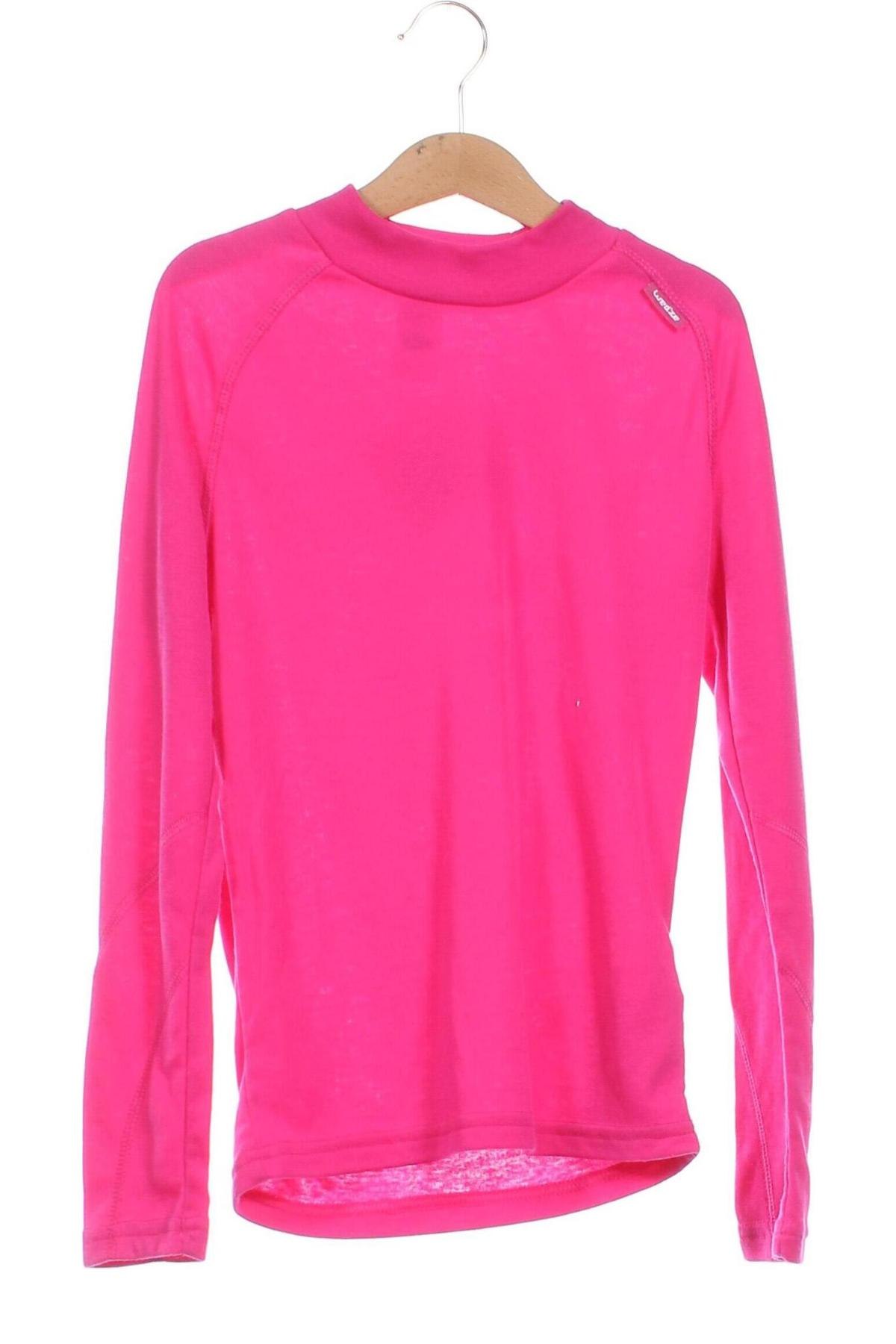 Детска спортна блуза Decathlon, Размер 12-13y/ 158-164 см, Цвят Розов, Цена 6,60 лв.