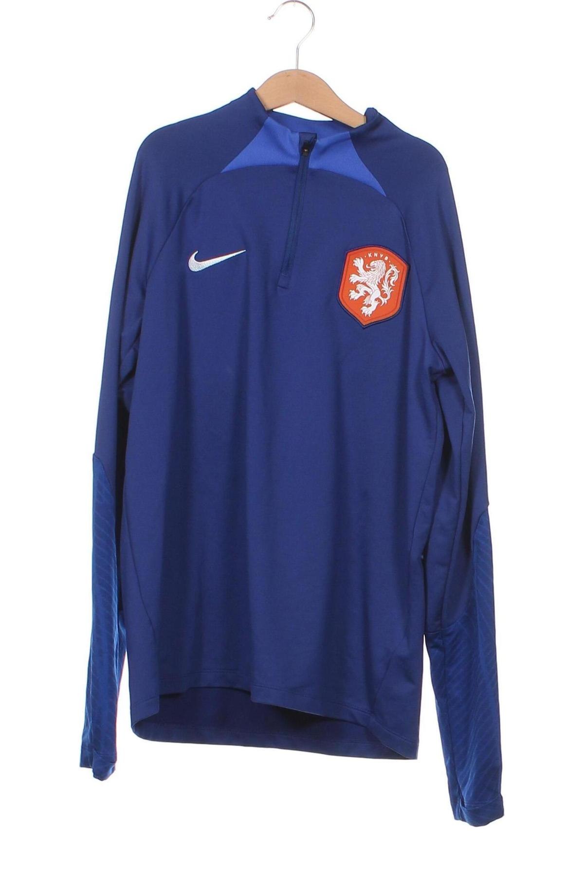 Kinder Sportbluse Nike, Größe 12-13y/ 158-164 cm, Farbe Blau, Preis 40,72 €
