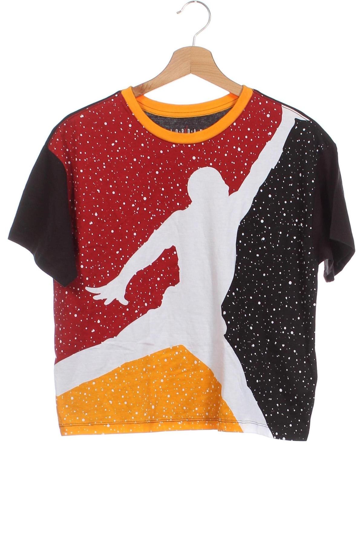 Παιδικό μπλουζάκι Air Jordan Nike, Μέγεθος 12-13y/ 158-164 εκ., Χρώμα Πολύχρωμο, Τιμή 35,05 €