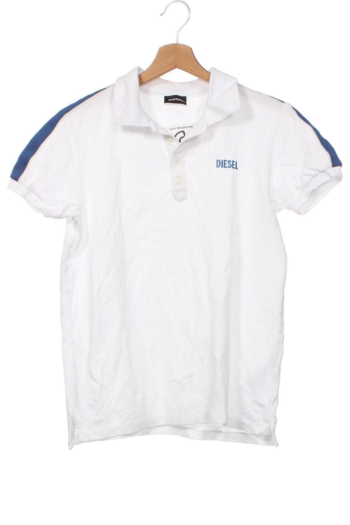 Dziecięcy T-shirt Diesel, Rozmiar 13-14y/ 164-168 cm, Kolor Biały, Cena 111,82 zł