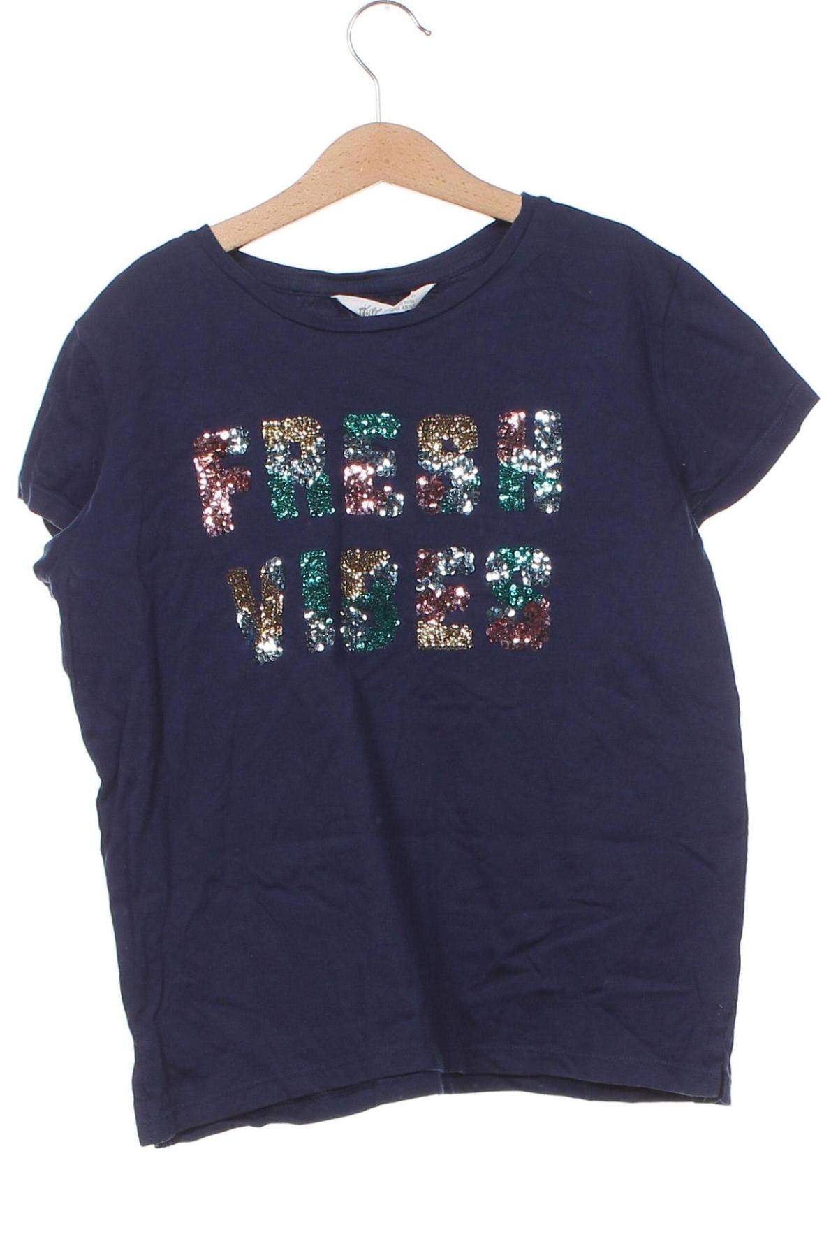 Tricou pentru copii H&M, Mărime 12-13y/ 158-164 cm, Culoare Albastru, Preț 32,70 Lei