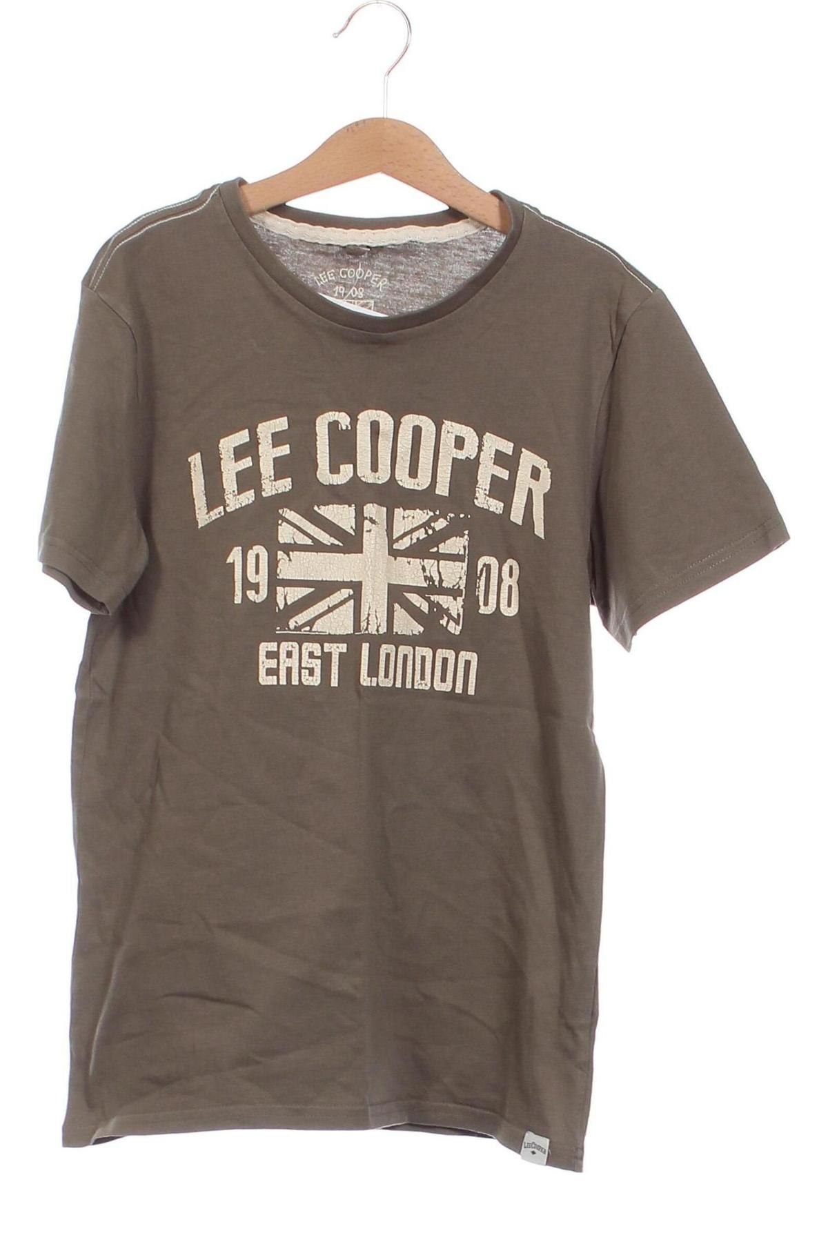 Dziecięcy T-shirt Lee Cooper, Rozmiar 11-12y/ 152-158 cm, Kolor Beżowy, Cena 41,38 zł