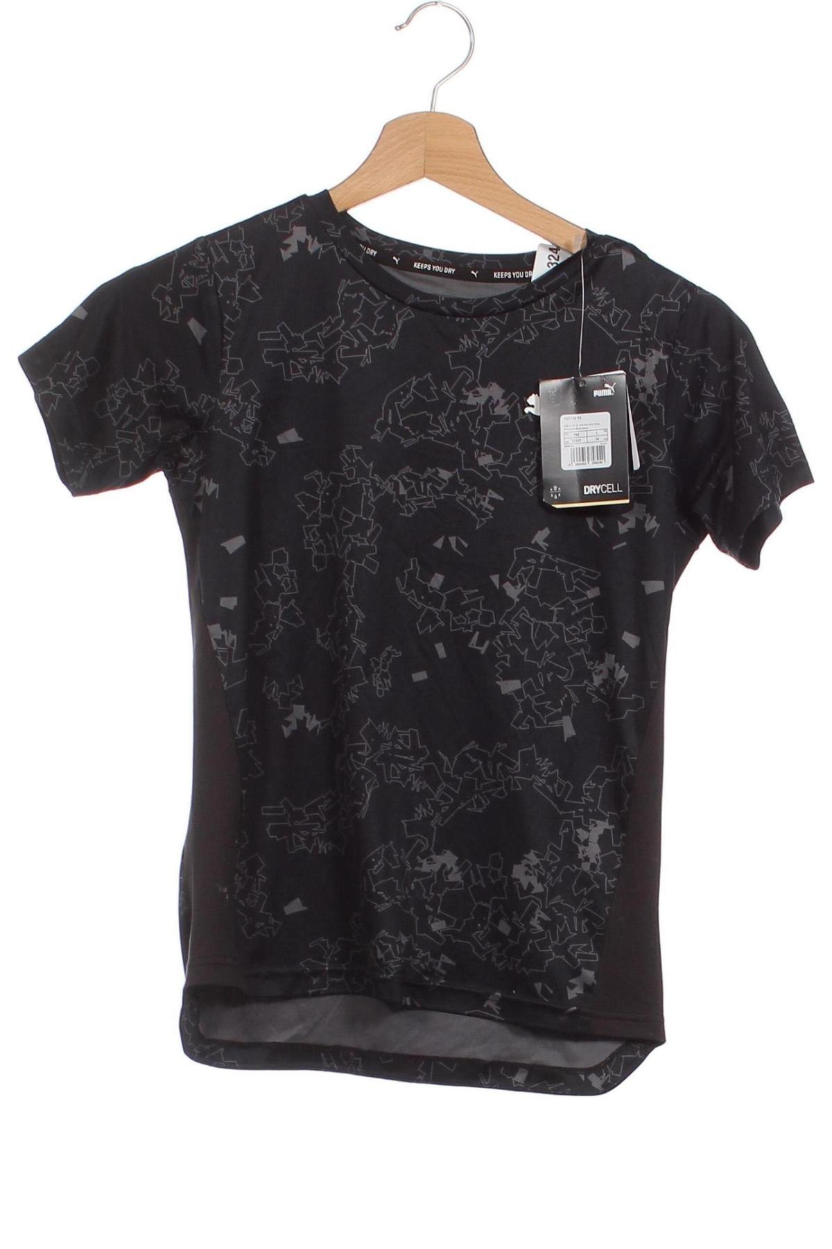 Tricou pentru copii PUMA, Mărime 12-13y/ 158-164 cm, Culoare Negru, Preț 117,34 Lei