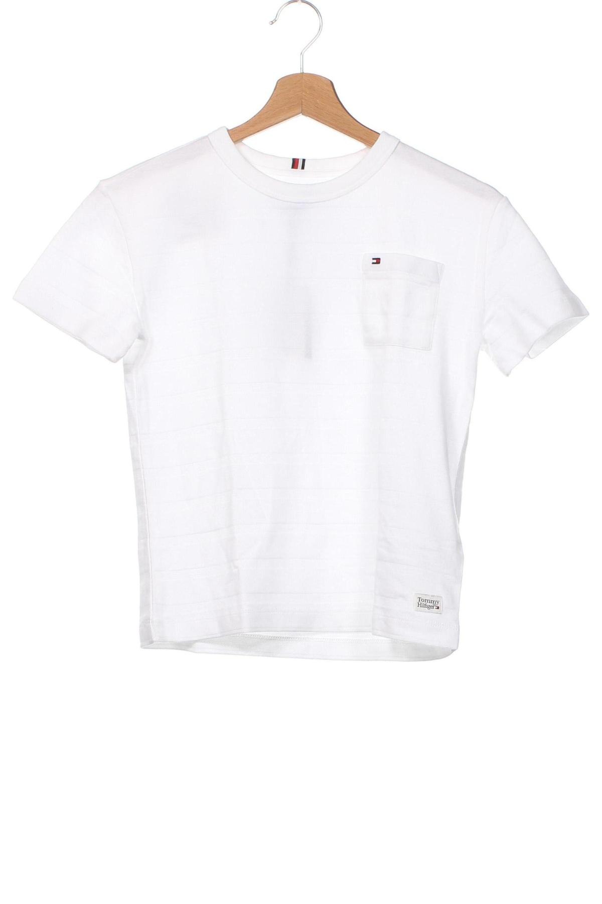 Παιδικό μπλουζάκι Tommy Hilfiger, Μέγεθος 9-10y/ 140-146 εκ., Χρώμα Λευκό, Τιμή 29,69 €