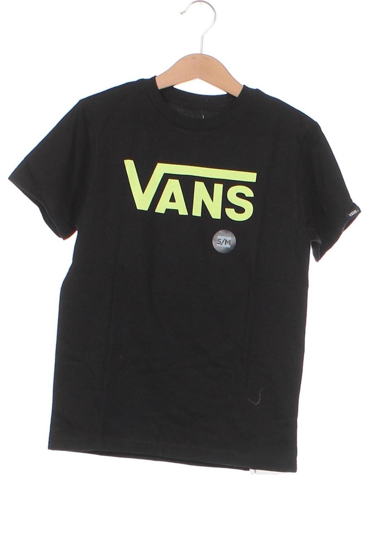 Kinder T-Shirt Vans, Größe 5-6y/ 116-122 cm, Farbe Schwarz, Preis 17,64 €