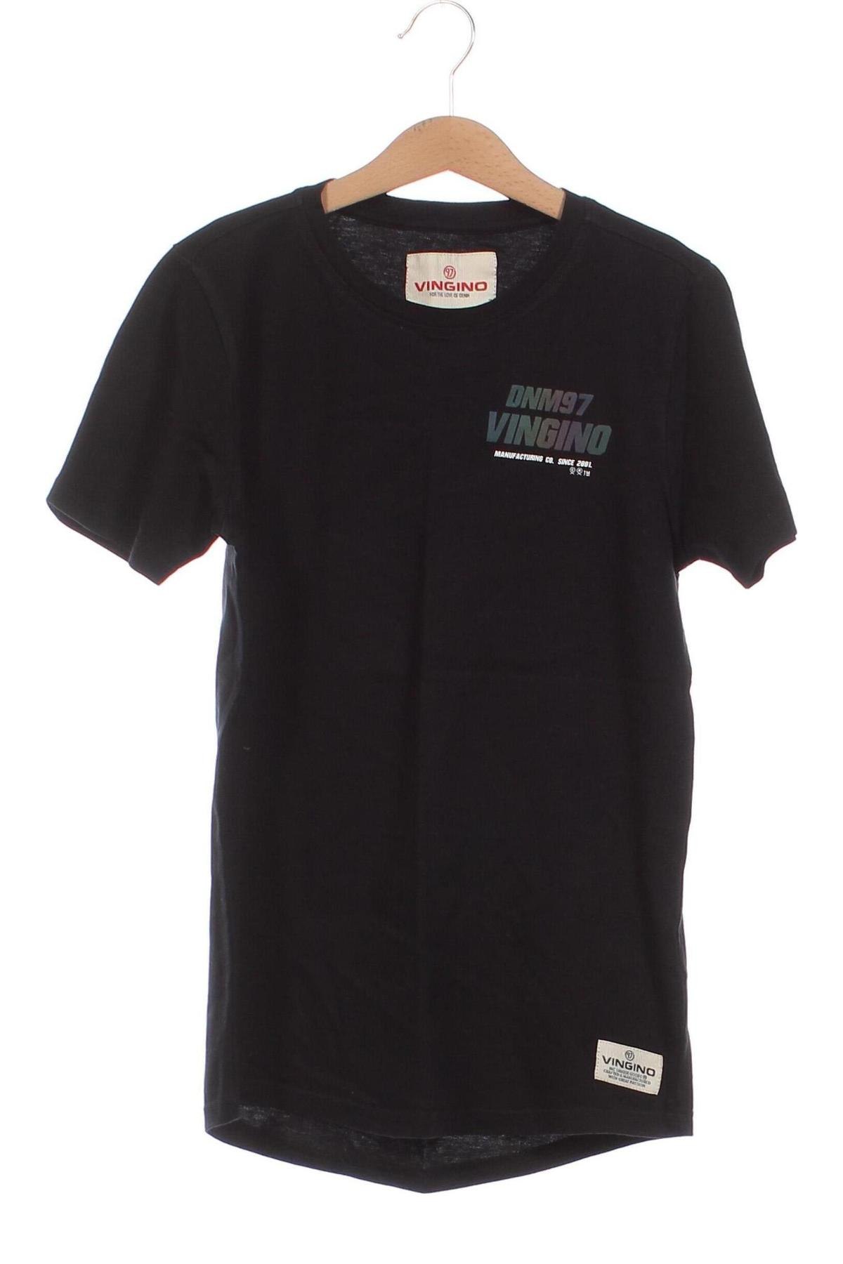 Kinder T-Shirt Vingino, Größe 11-12y/ 152-158 cm, Farbe Schwarz, Preis 9,21 €