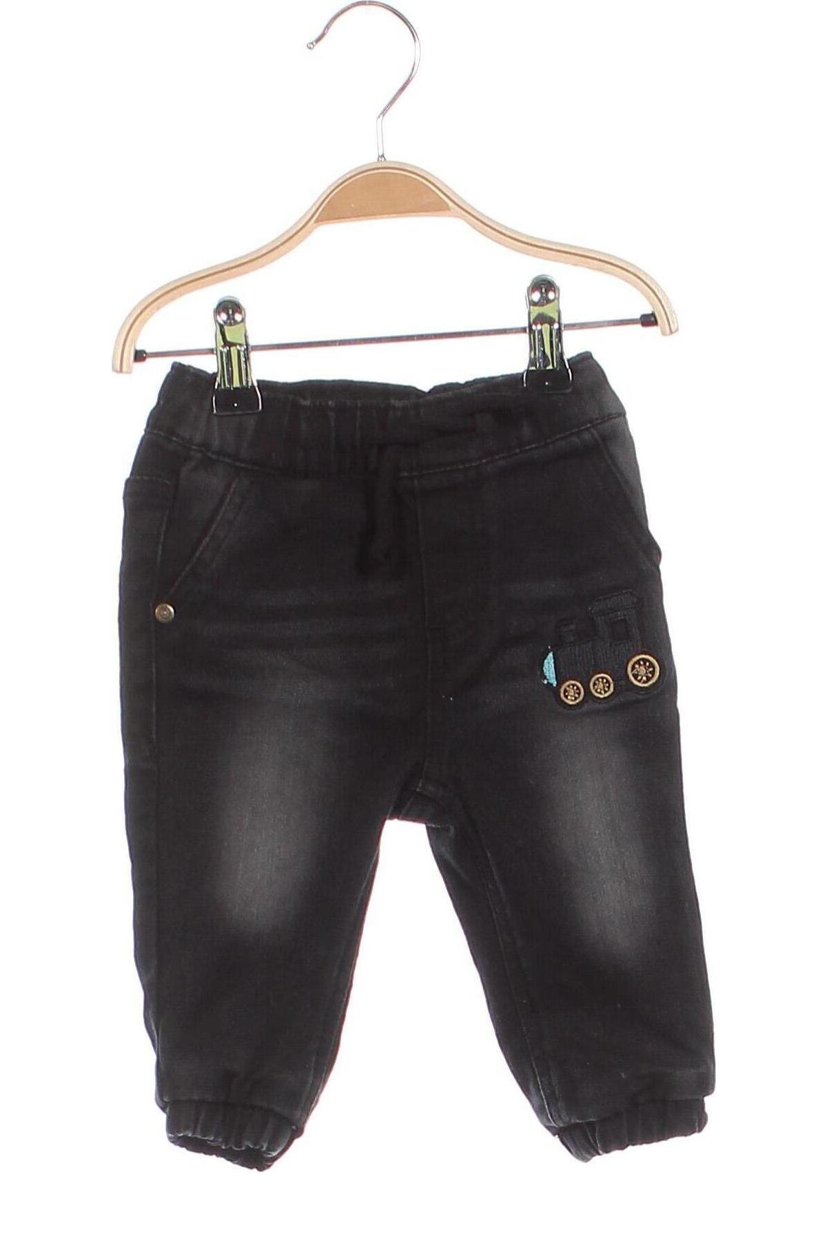 Detské džínsy , Veľkosť 6-9m/ 68-74 cm, Farba Čierna, Cena  16,44 €