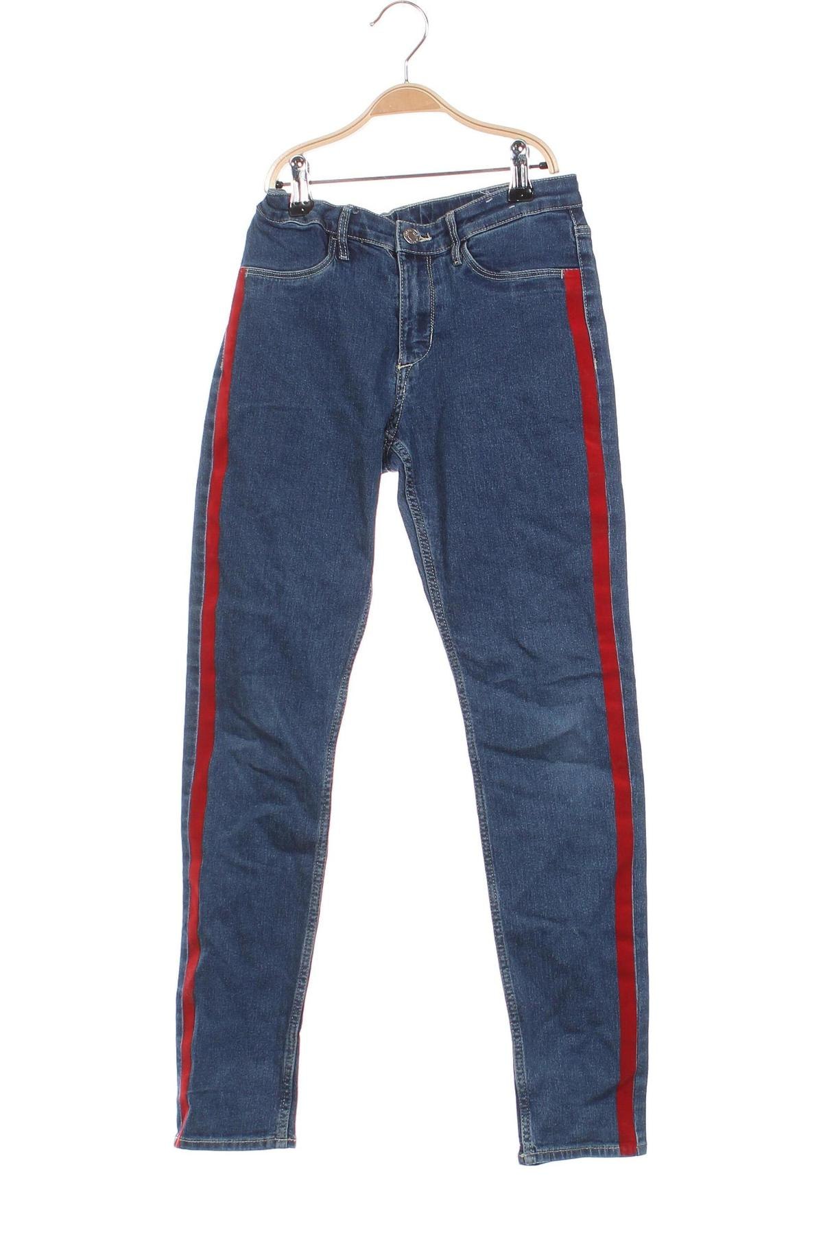 Dětské džíny , Velikost 11-12y/ 152-158 cm, Barva Modrá, Cena  82,00 Kč
