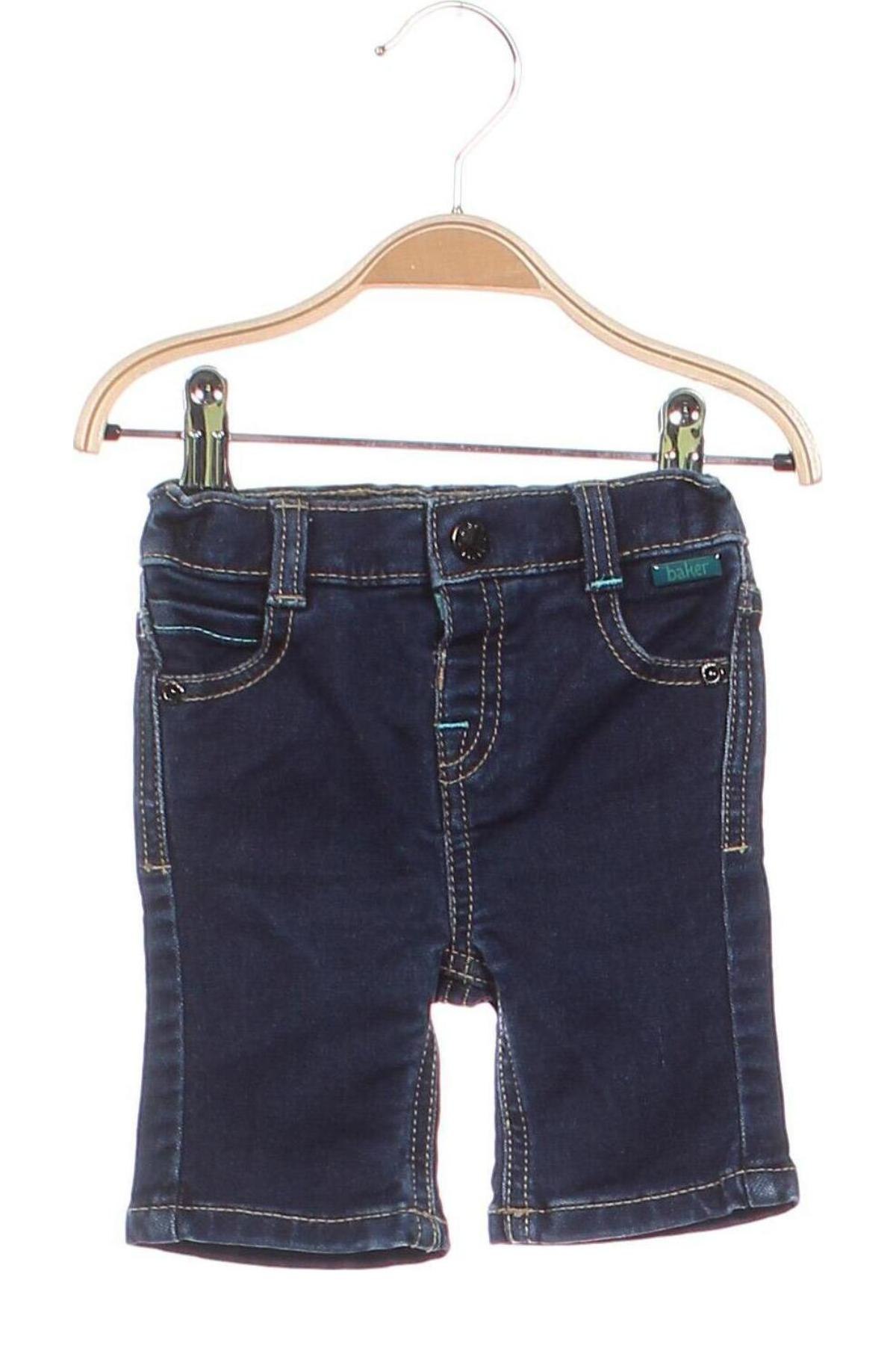 Dziecięce jeansy Baker's, Rozmiar 3-6m/ 62-68 cm, Kolor Niebieski, Cena 73,89 zł