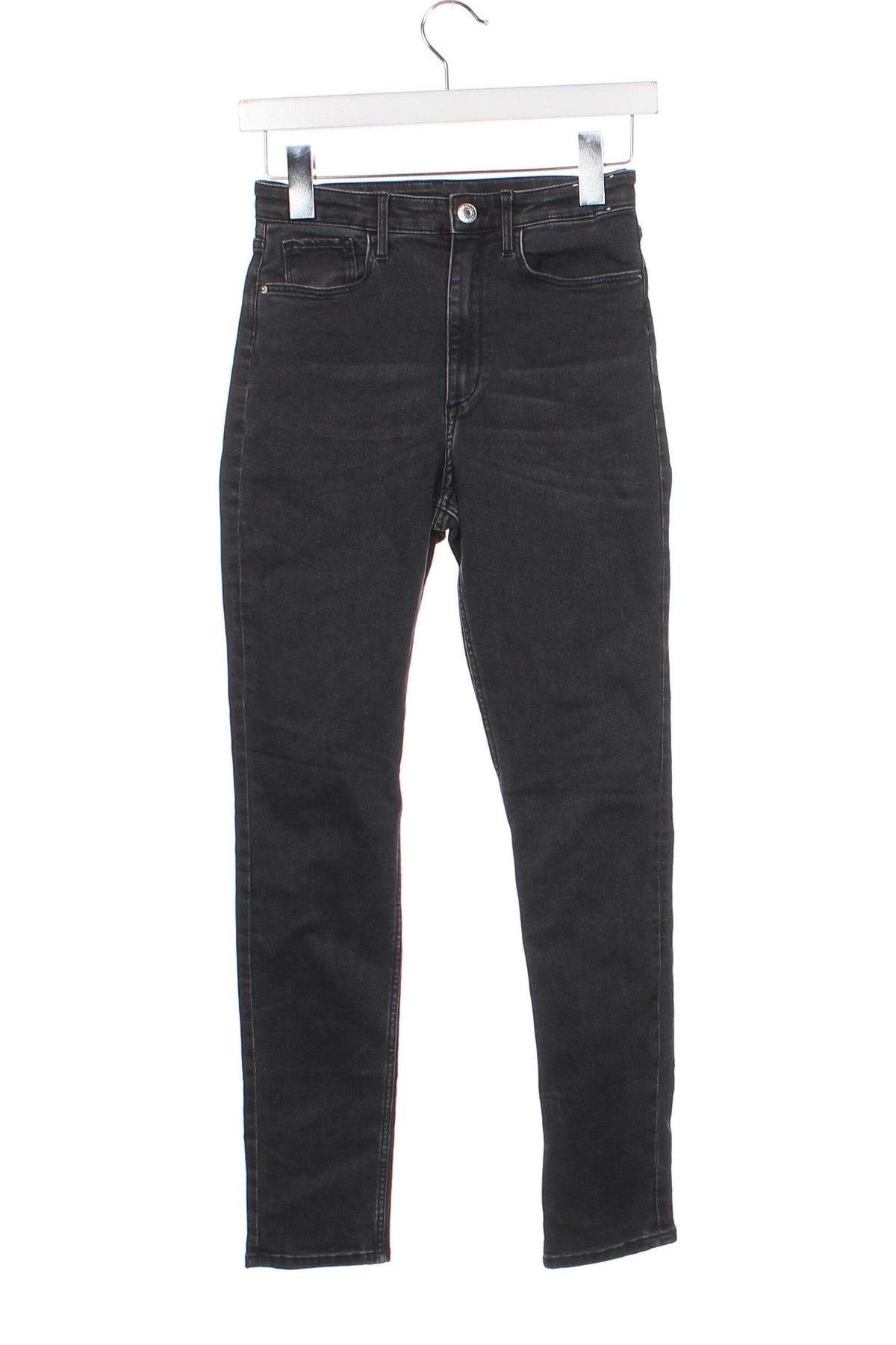 Dziecięce jeansy H&M, Rozmiar 12-13y/ 158-164 cm, Kolor Szary, Cena 102,35 zł