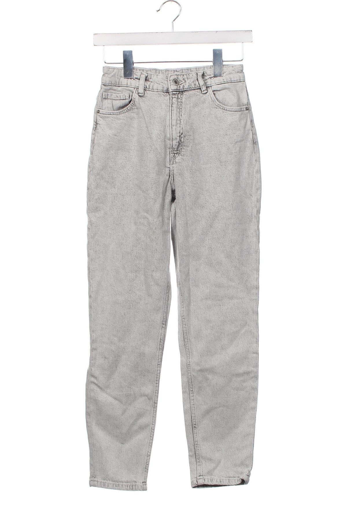 Dziecięce jeansy H&M, Rozmiar 11-12y/ 152-158 cm, Kolor Szary, Cena 62,92 zł