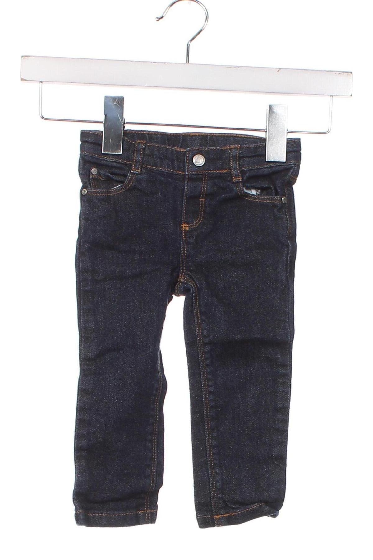 Dziecięce jeansy Petit Bateau, Rozmiar 12-18m/ 80-86 cm, Kolor Niebieski, Cena 21,68 zł