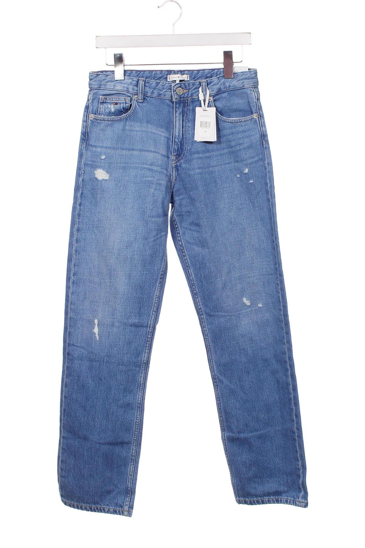 Kinderjeans Tommy Hilfiger, Größe 15-18y/ 170-176 cm, Farbe Blau, Preis 28,74 €