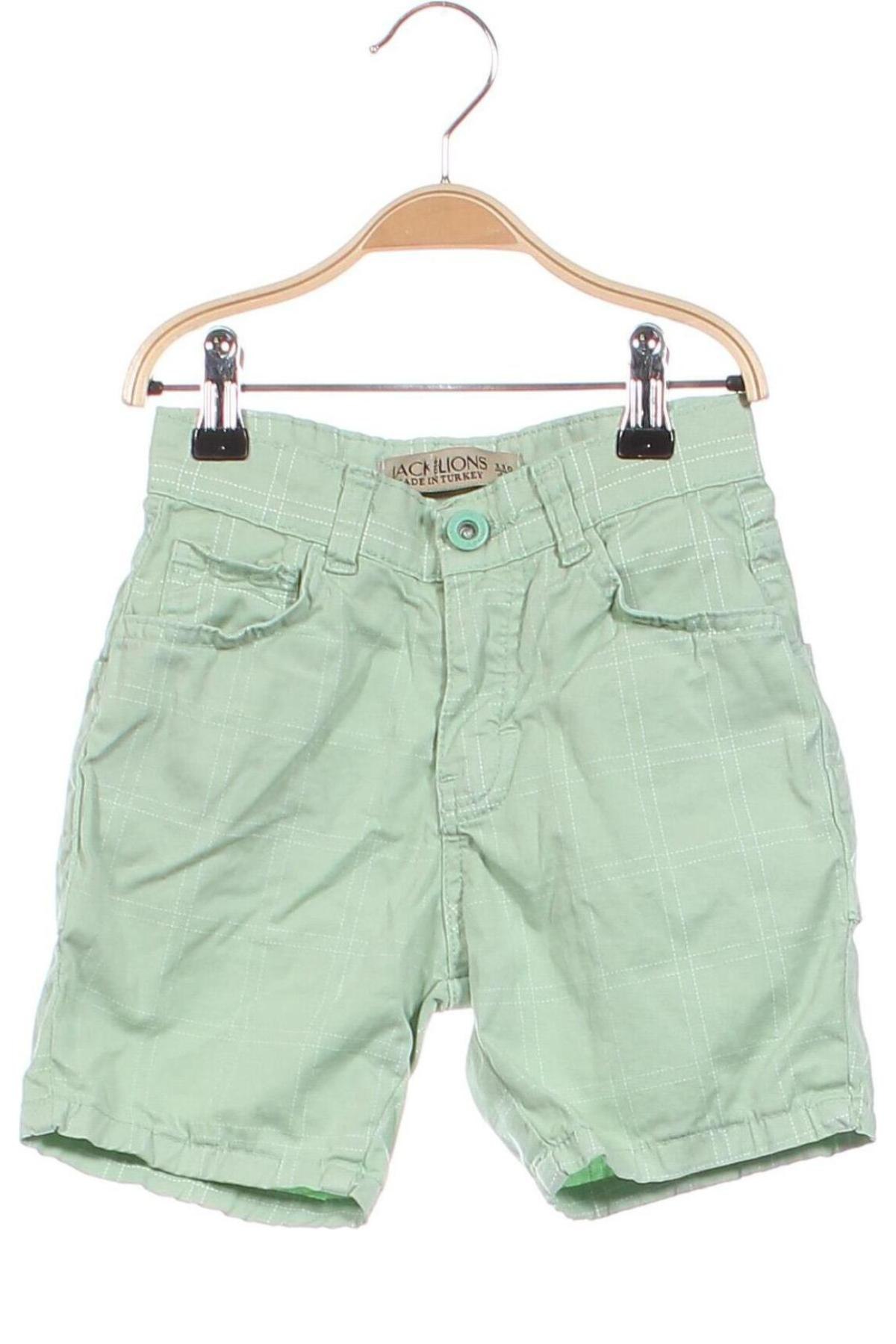 Pantaloni scurți pentru copii, Mărime 4-5y/ 110-116 cm, Culoare Verde, Preț 53,57 Lei