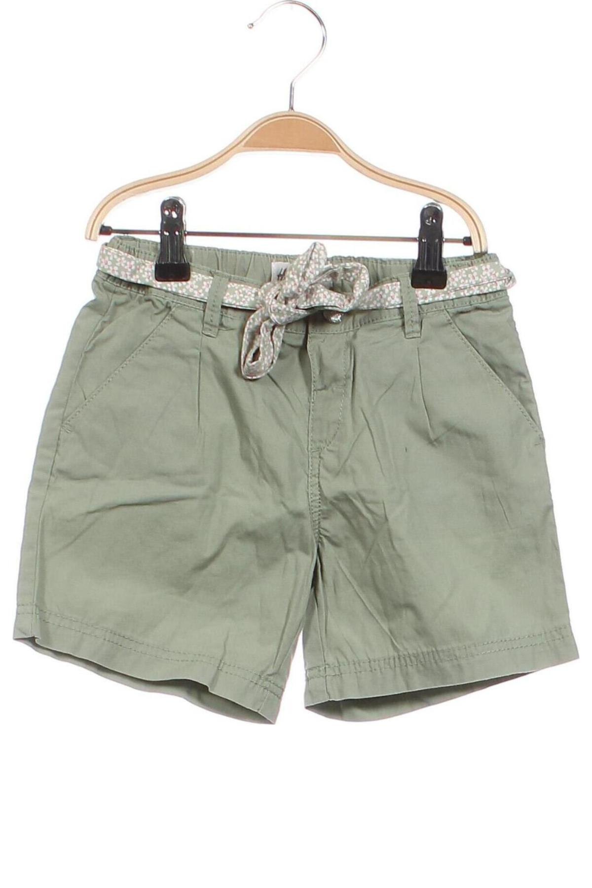 Detské krátke nohavice  H&M, Veľkosť 4-5y/ 110-116 cm, Farba Zelená, Cena  6,58 €