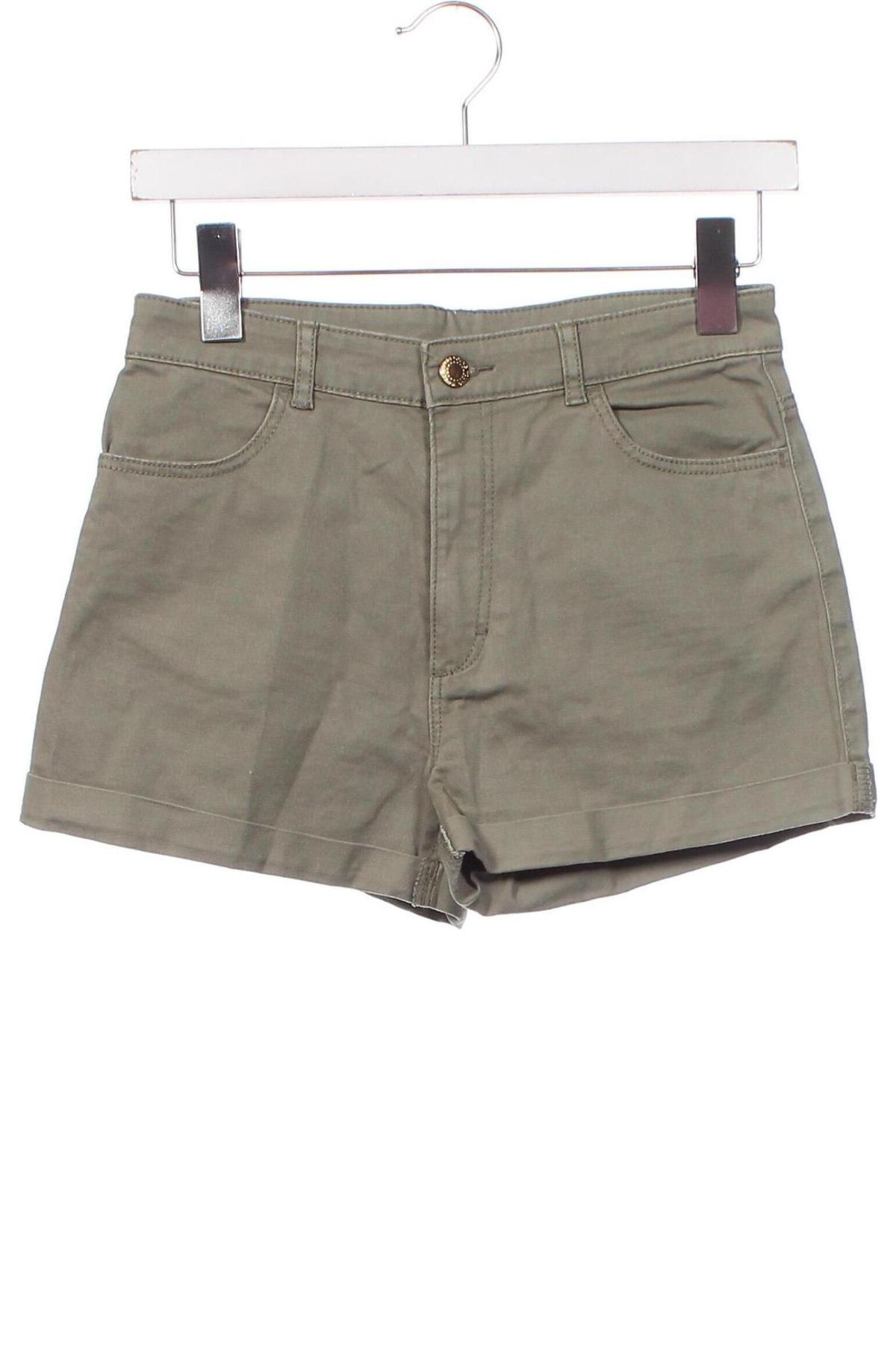 Pantaloni scurți pentru copii H&M, Mărime 14-15y/ 168-170 cm, Culoare Verde, Preț 29,94 Lei