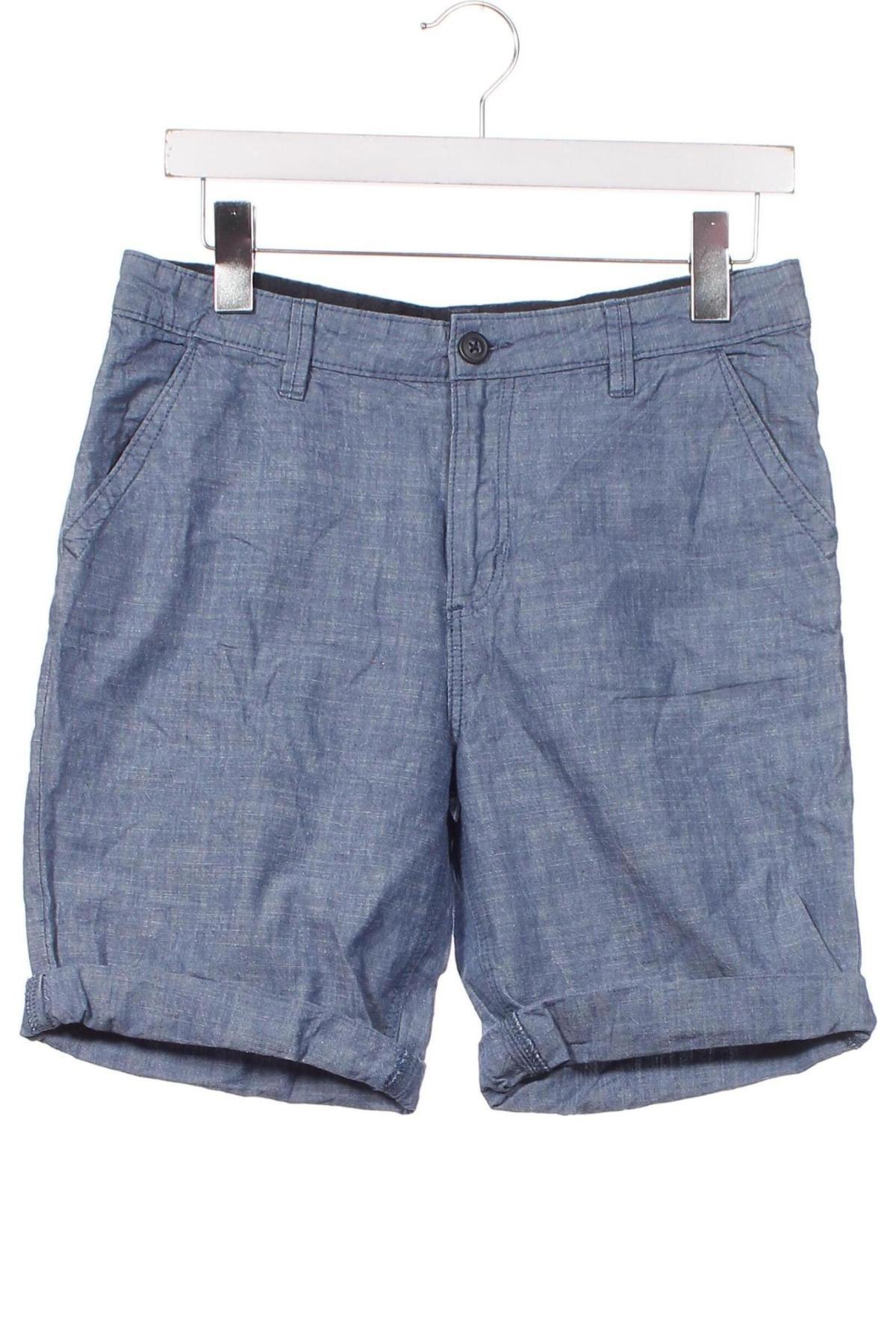 Детски къс панталон H&M, Размер 14-15y/ 168-170 см, Цвят Син, Цена 9,80 лв.