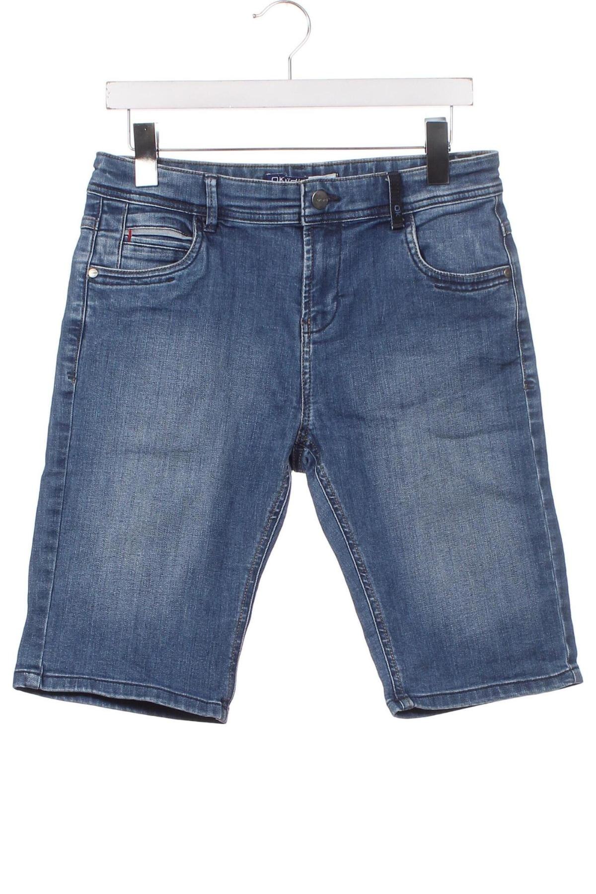 Pantaloni scurți pentru copii Okaidi, Mărime 13-14y/ 164-168 cm, Culoare Albastru, Preț 75,66 Lei