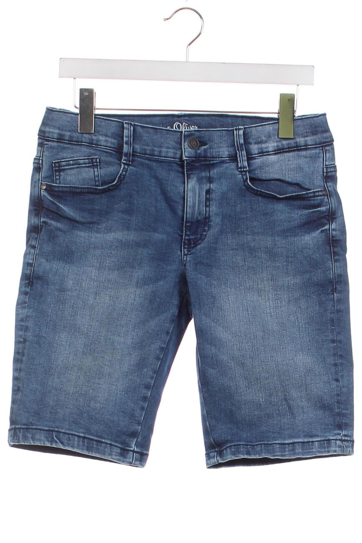 Detské krátke nohavice  S.Oliver, Veľkosť 11-12y/ 152-158 cm, Farba Modrá, Cena  13,00 €