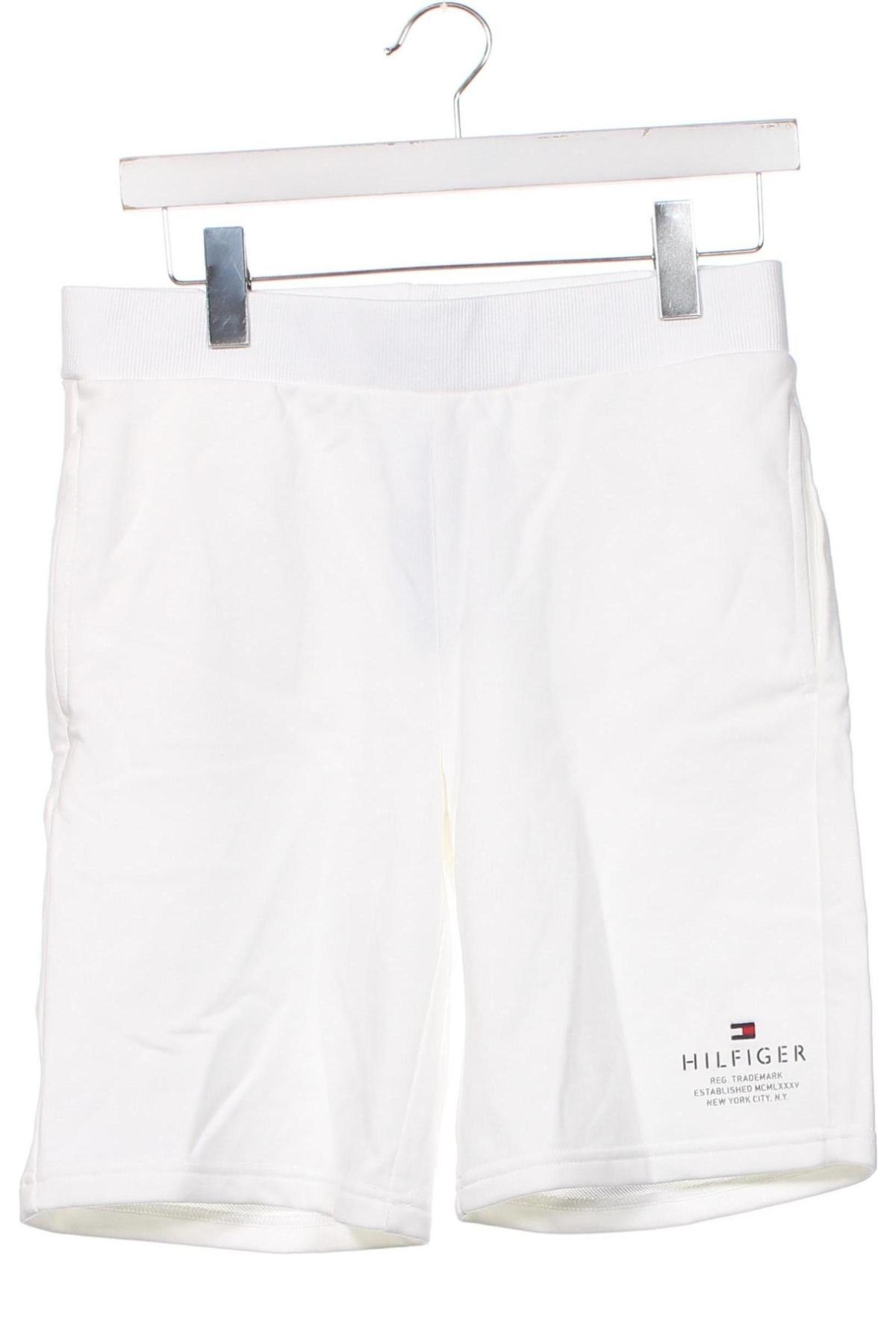 Παιδικό κοντό παντελόνι Tommy Hilfiger, Μέγεθος 15-18y/ 170-176 εκ., Χρώμα Λευκό, Τιμή 22,49 €