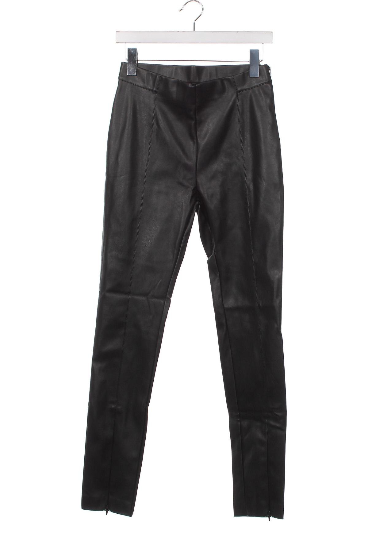Pantaloni din piele, de copii Gocco, Mărime 13-14y/ 164-168 cm, Culoare Negru, Preț 45,74 Lei
