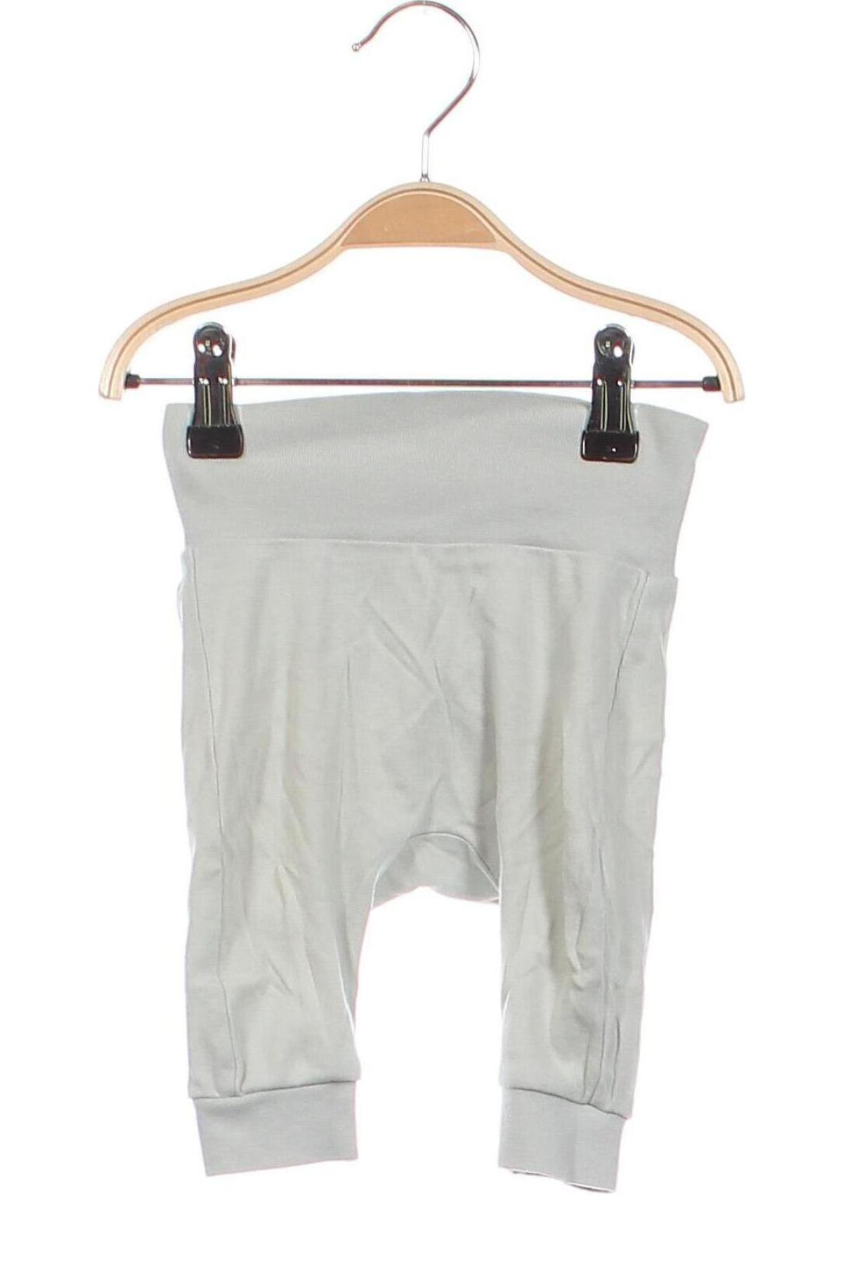 Детски панталон H&M, Размер 1-2m/ 50-56 см, Цвят Зелен, Цена 6,90 лв.