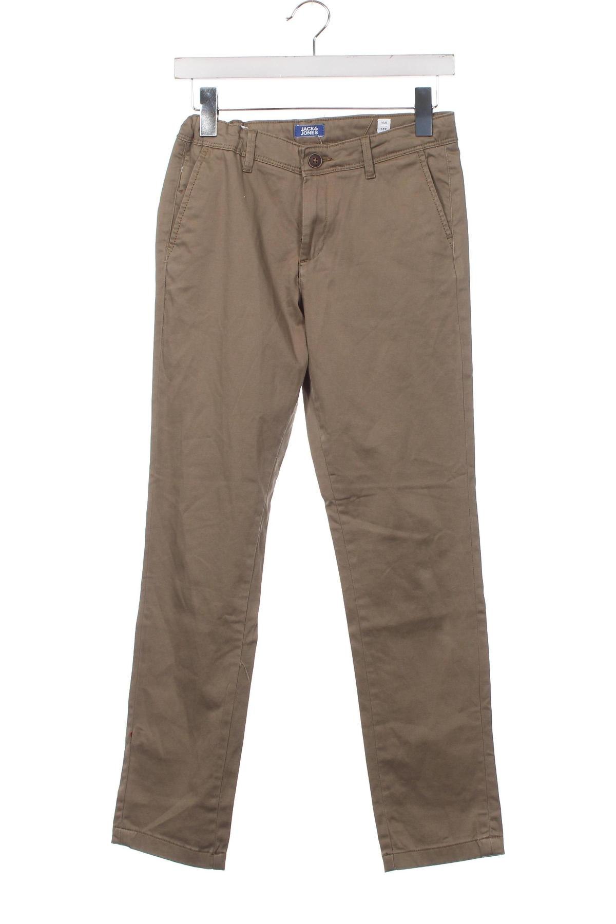 Pantaloni pentru copii Jack & Jones, Mărime 12-13y/ 158-164 cm, Culoare Maro, Preț 168,42 Lei