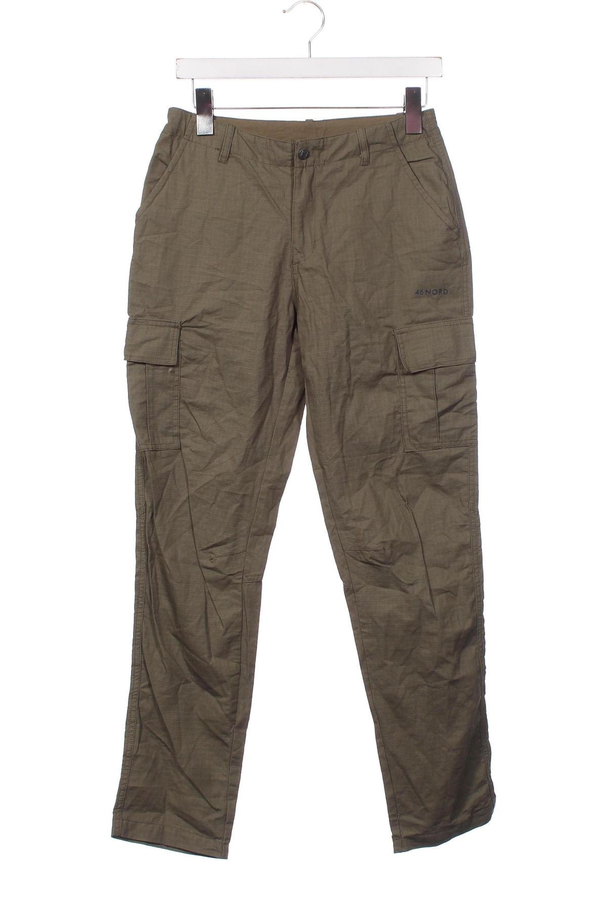 Pantaloni pentru copii Nord, Mărime 13-14y/ 164-168 cm, Culoare Verde, Preț 78,95 Lei