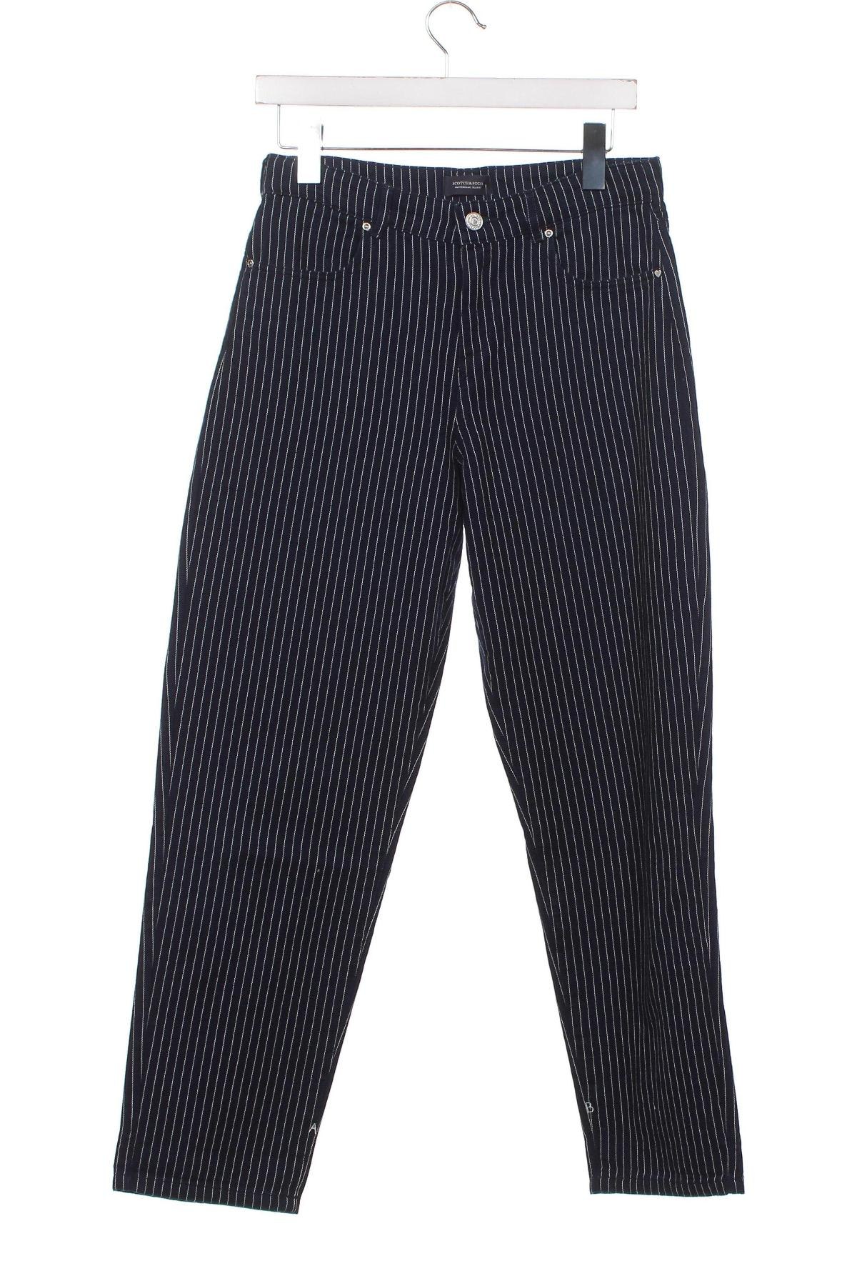 Pantaloni pentru copii Scotch & Soda, Mărime 15-18y/ 170-176 cm, Culoare Albastru, Preț 44,74 Lei