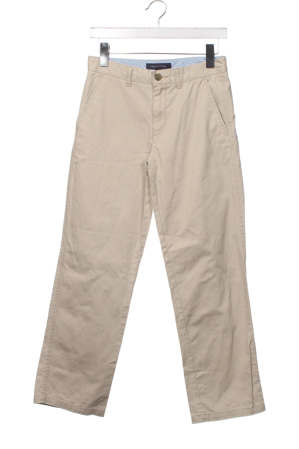 Παιδικό παντελόνι Tommy Hilfiger, Μέγεθος 14-15y/ 168-170 εκ., Χρώμα  Μπέζ, Τιμή 15,35 €