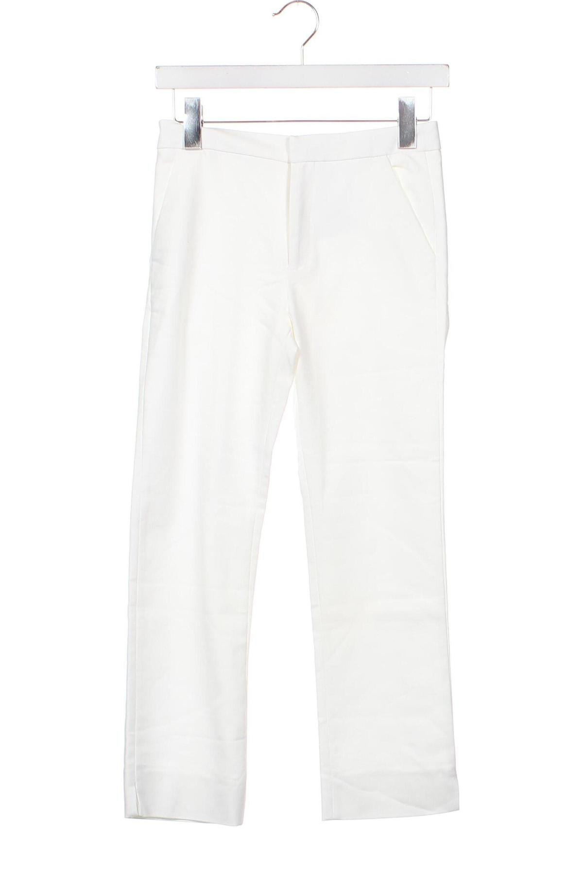 Dětské kalhoty  Zara, Velikost 13-14y/ 164-168 cm, Barva Bílá, Cena  159,00 Kč