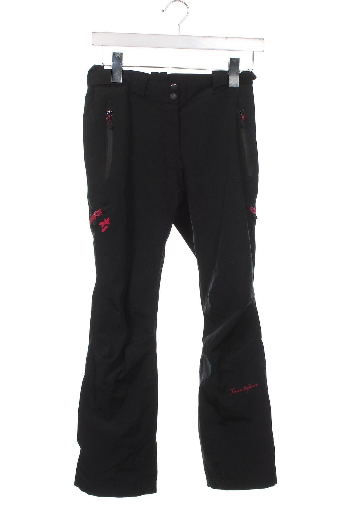Детски панталон за зимни спортове, Размер 11-12y/ 152-158 см, Цвят Черен, Цена 9,92 лв.