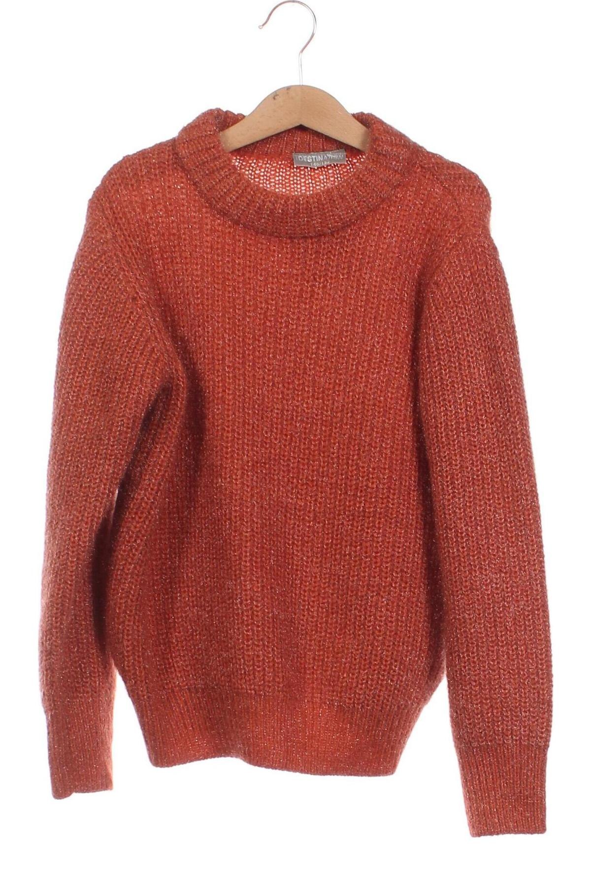 Detský sveter , Veľkosť 10-11y/ 146-152 cm, Farba Oranžová, Cena  4,60 €