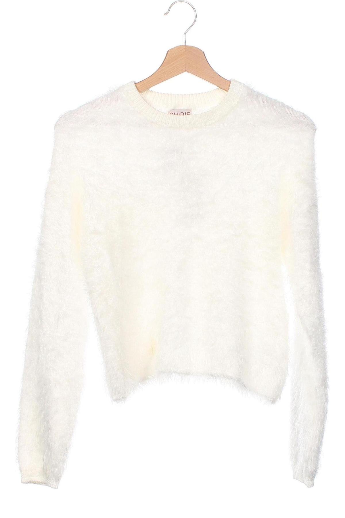 Детски пуловер Chipie, Размер 13-14y/ 164-168 см, Цвят Бял, Цена 10,44 лв.
