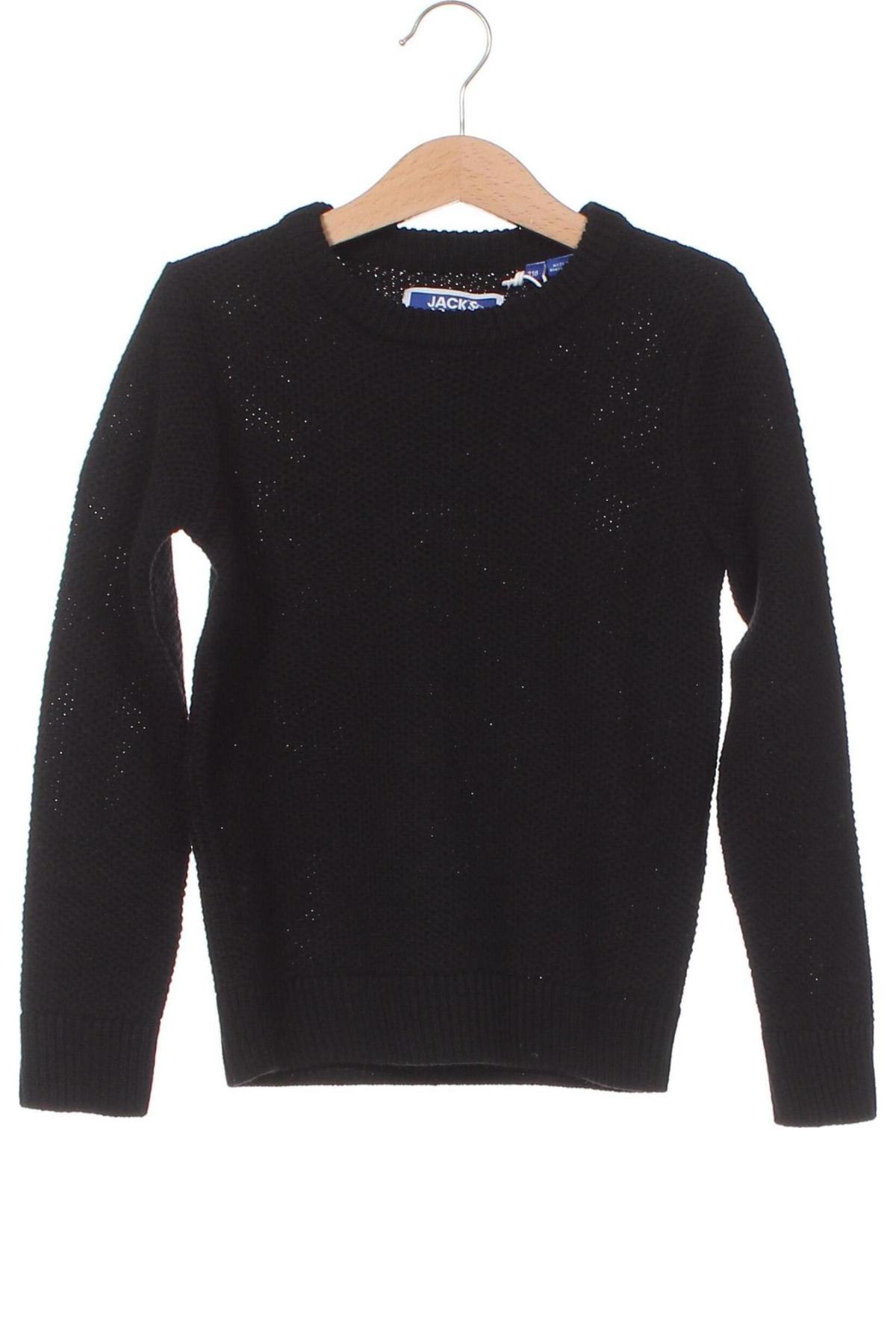 Παιδικό πουλόβερ Jack & Jones, Μέγεθος 5-6y/ 116-122 εκ., Χρώμα Μαύρο, Τιμή 7,47 €