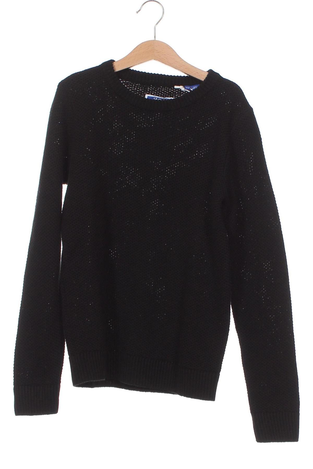Детски пуловер Jack & Jones, Размер 9-10y/ 140-146 см, Цвят Черен, Цена 28,80 лв.