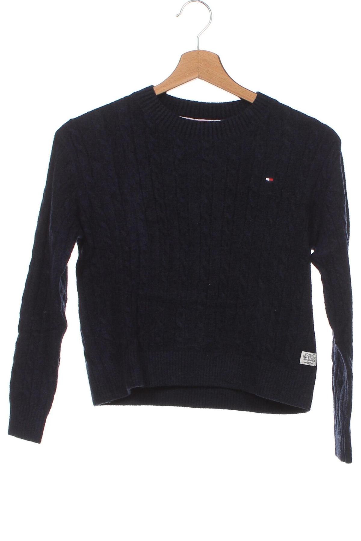 Детски пуловер Tommy Hilfiger, Размер 9-10y/ 140-146 см, Цвят Син, Цена 118,00 лв.