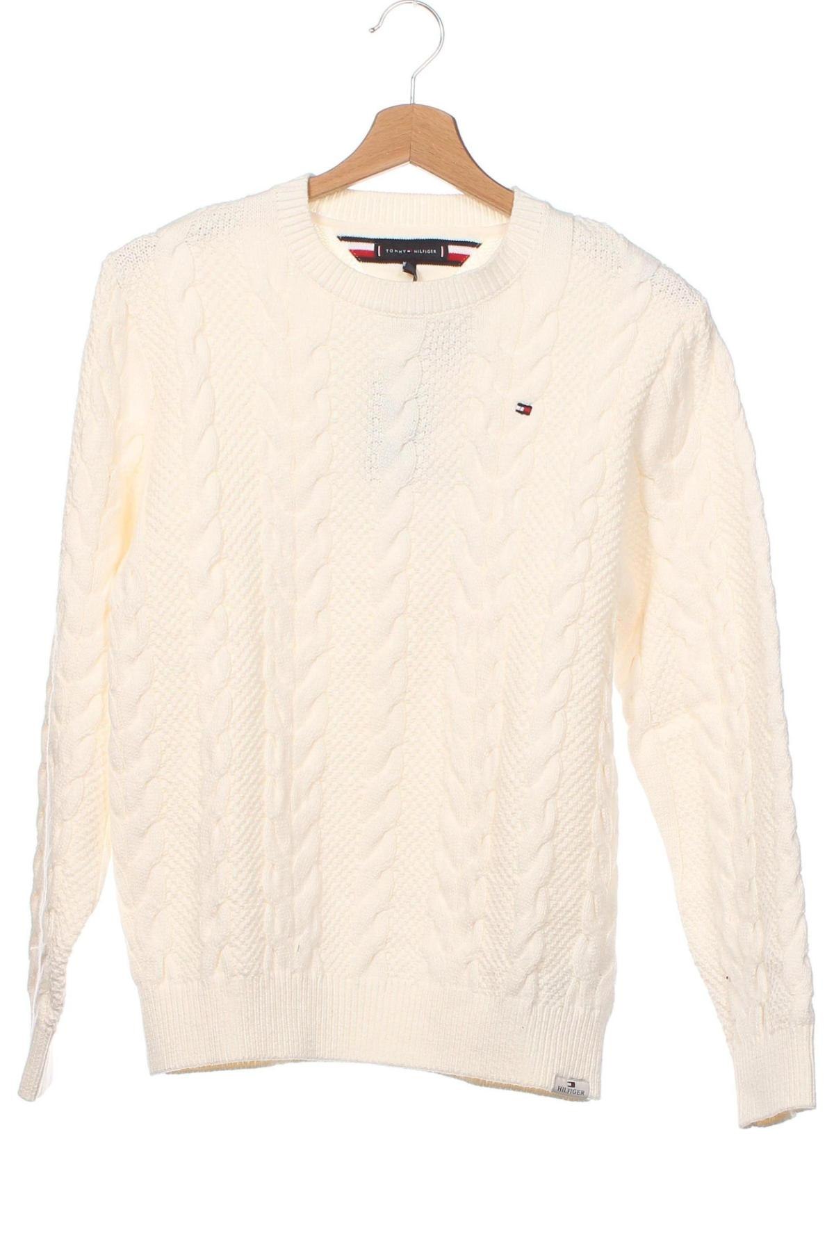 Παιδικό πουλόβερ Tommy Hilfiger, Μέγεθος 13-14y/ 164-168 εκ., Χρώμα Λευκό, Τιμή 72,99 €