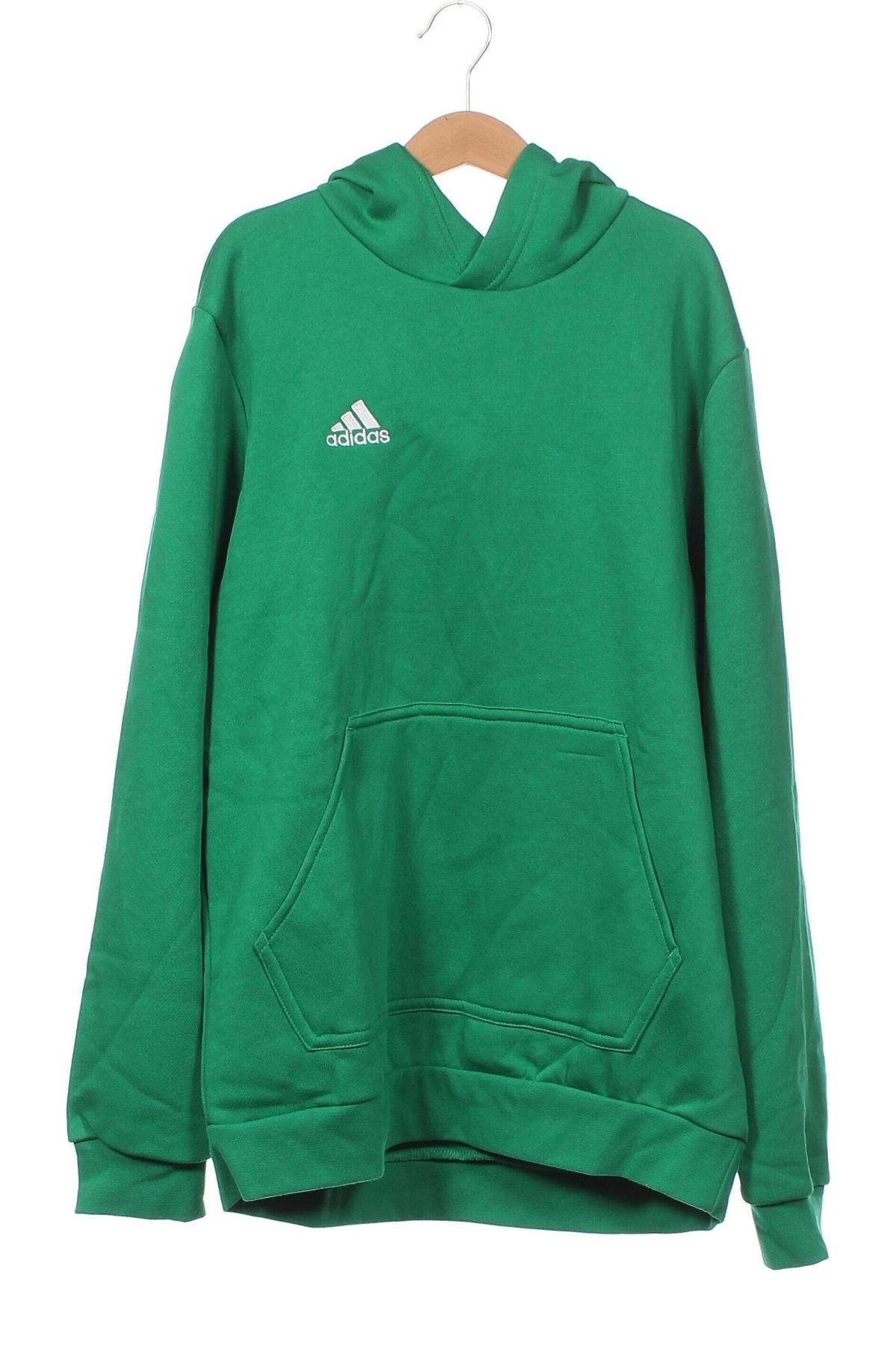 Παιδικό φούτερ Adidas, Μέγεθος 13-14y/ 164-168 εκ., Χρώμα Πράσινο, Τιμή 45,88 €