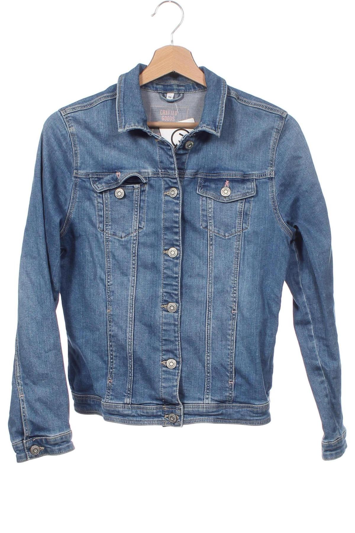 Dětská džínová bunda , Velikost 15-18y/ 170-176 cm, Barva Modrá, Cena  414,00 Kč