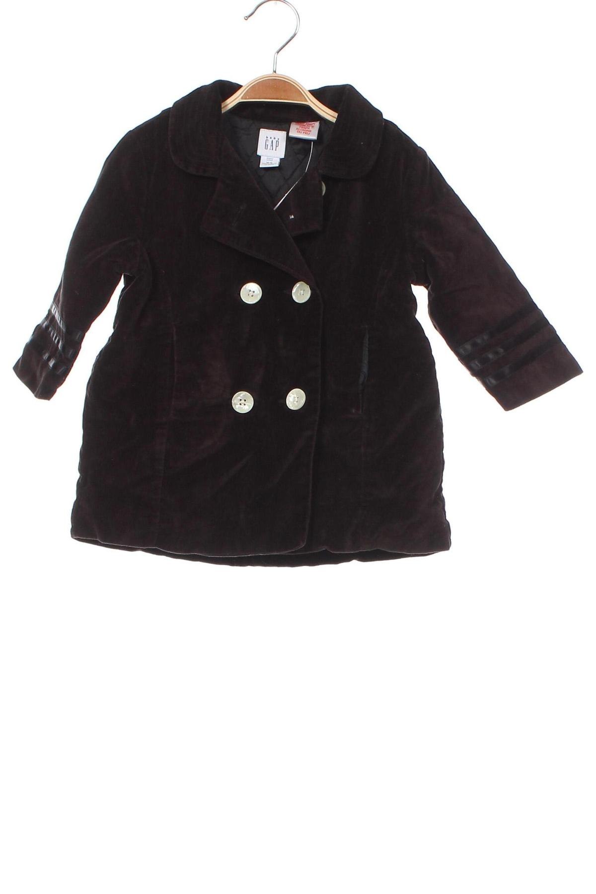 Παιδικό παλτό Gap Baby, Μέγεθος 12-18m/ 80-86 εκ., Χρώμα Καφέ, Τιμή 6,90 €