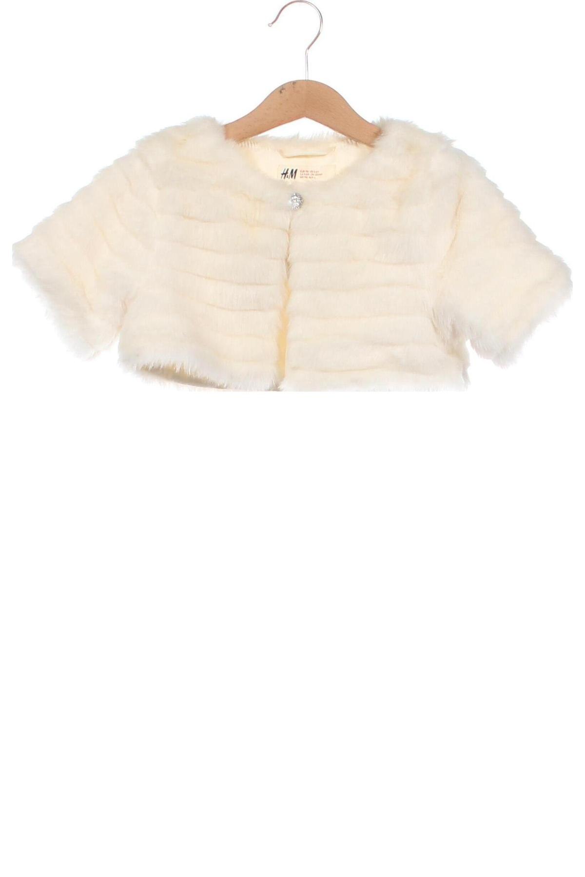 Palton pentru copii H&M, Mărime 5-6y/ 116-122 cm, Culoare Bej, Preț 158,00 Lei