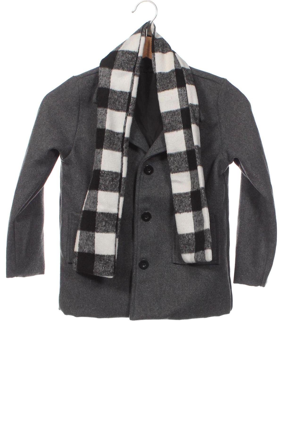 Detský kabát  SHEIN, Veľkosť 6-7y/ 122-128 cm, Farba Sivá, Cena  15,54 €